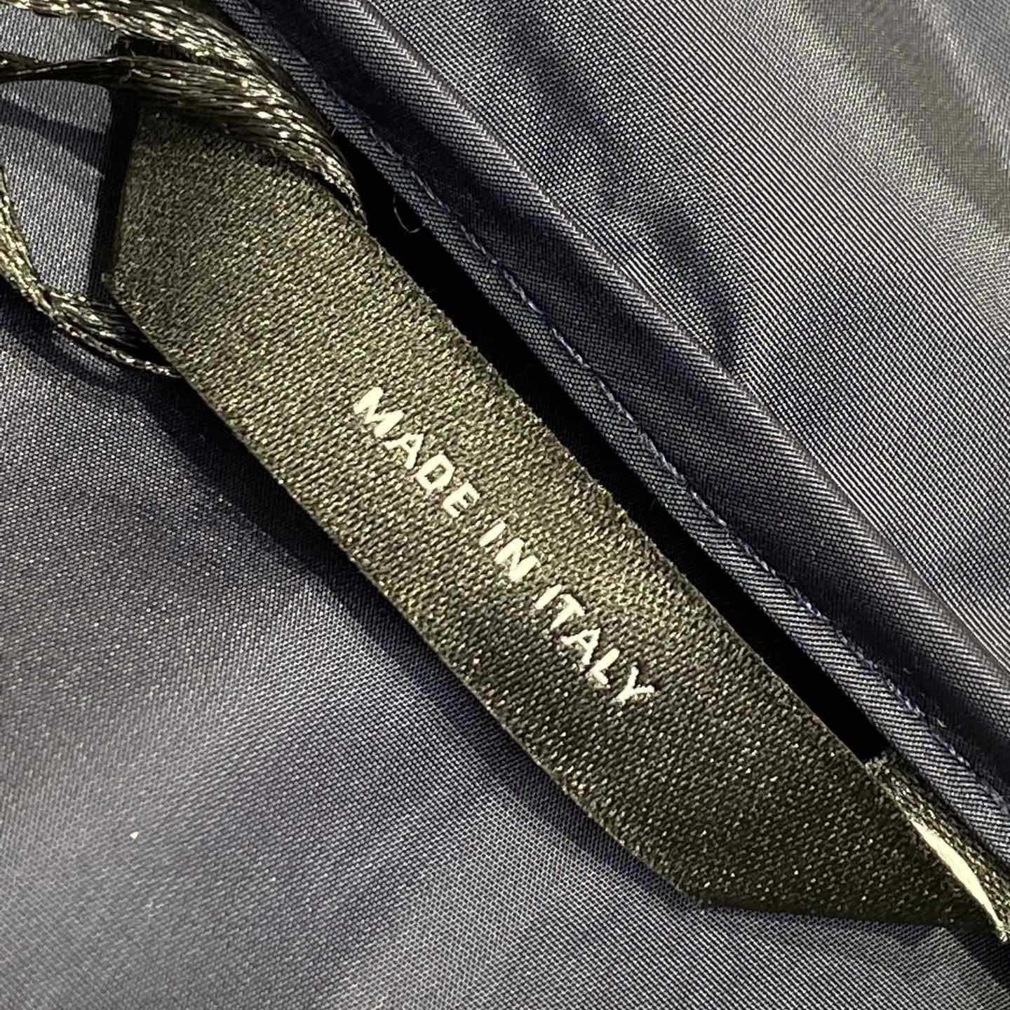 Fendi Blue Technical Fabric Blouson - DesignerGu