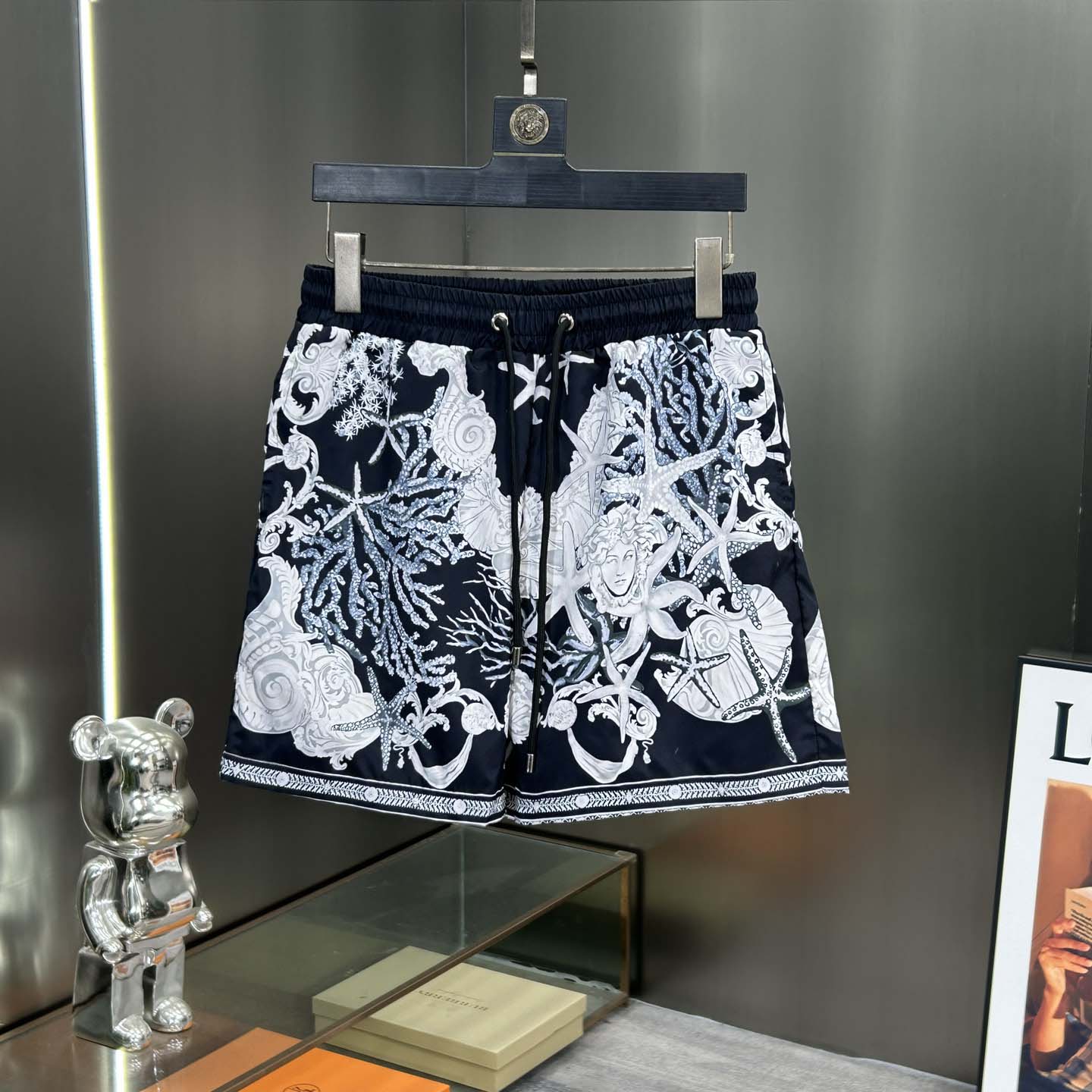 Versace Silk Shorts - DesignerGu