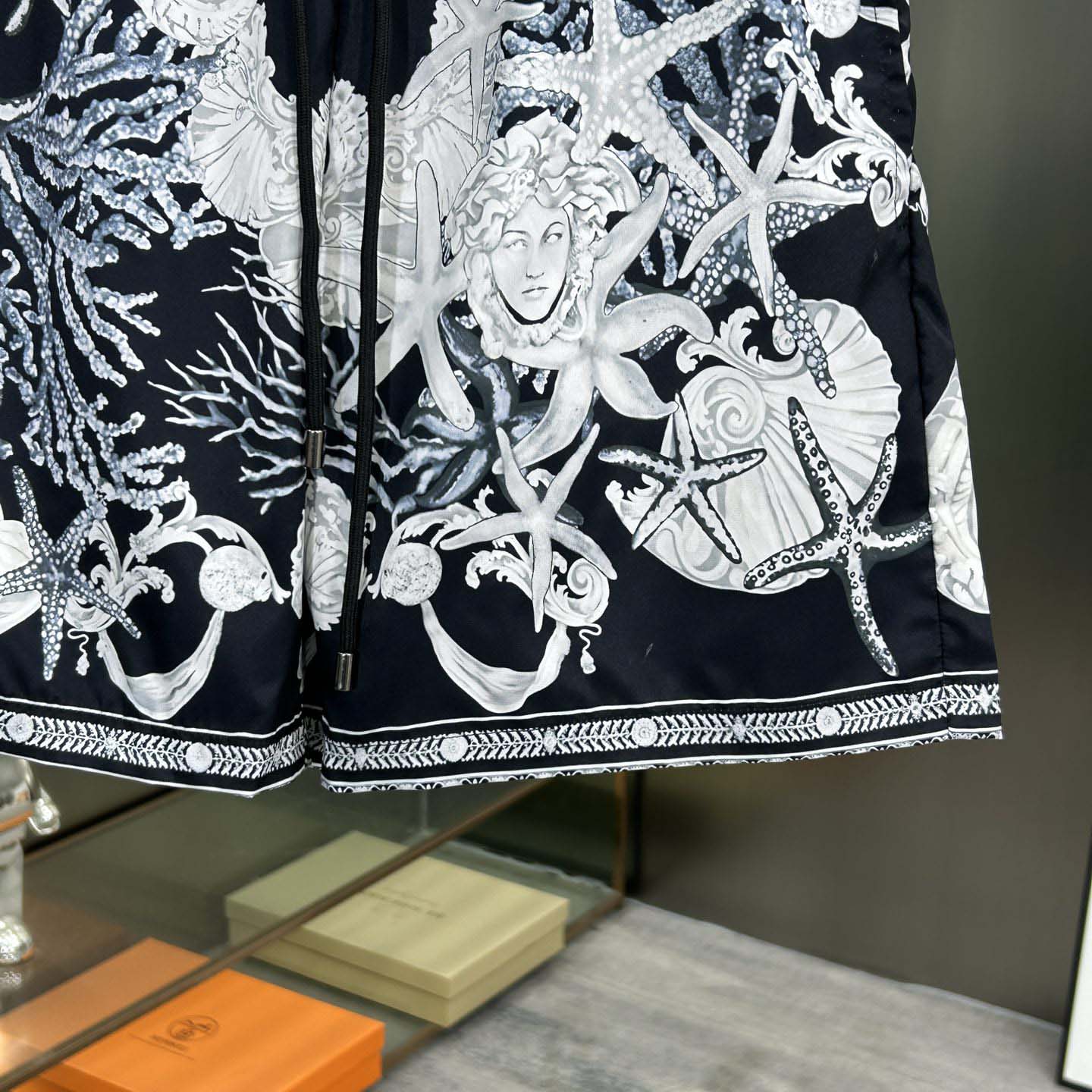 Versace Silk Shorts - DesignerGu