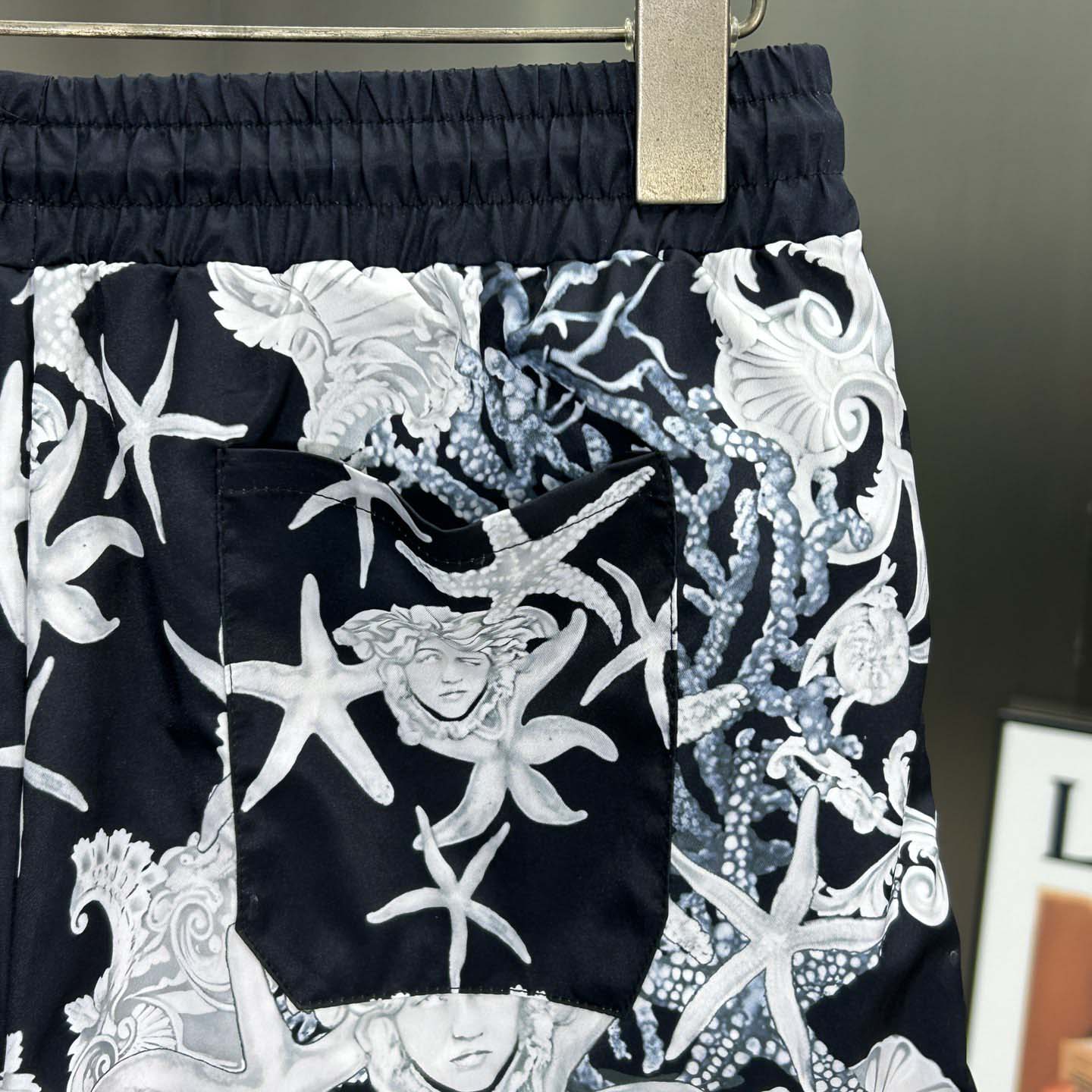 Versace Silk Shorts - DesignerGu