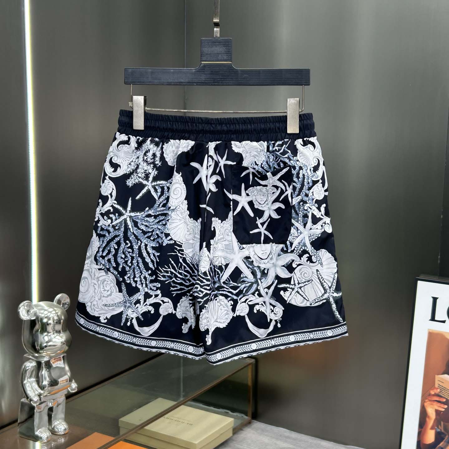 Versace Silk Shorts - DesignerGu