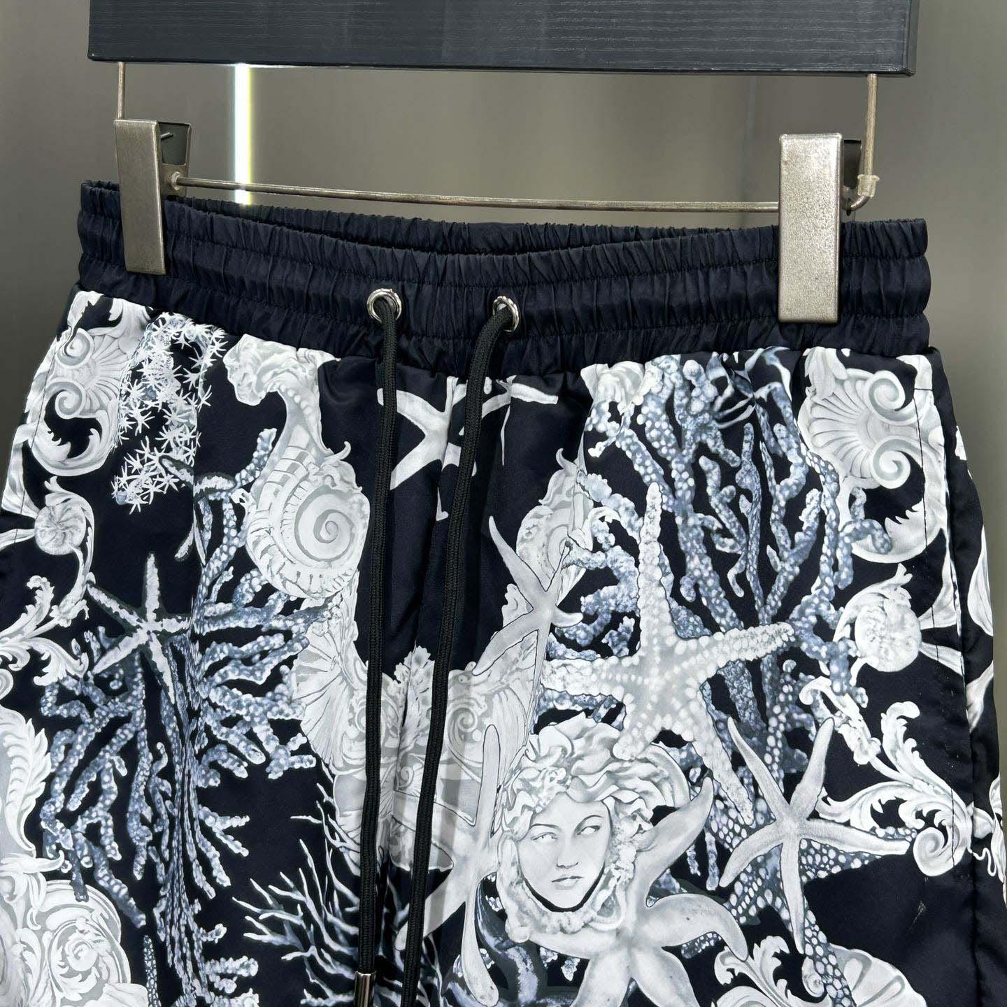 Versace Silk Shorts - DesignerGu