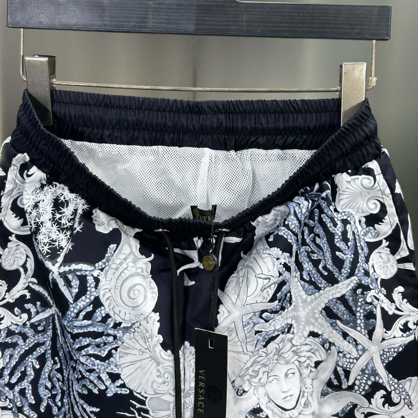 Versace Silk Shorts - DesignerGu