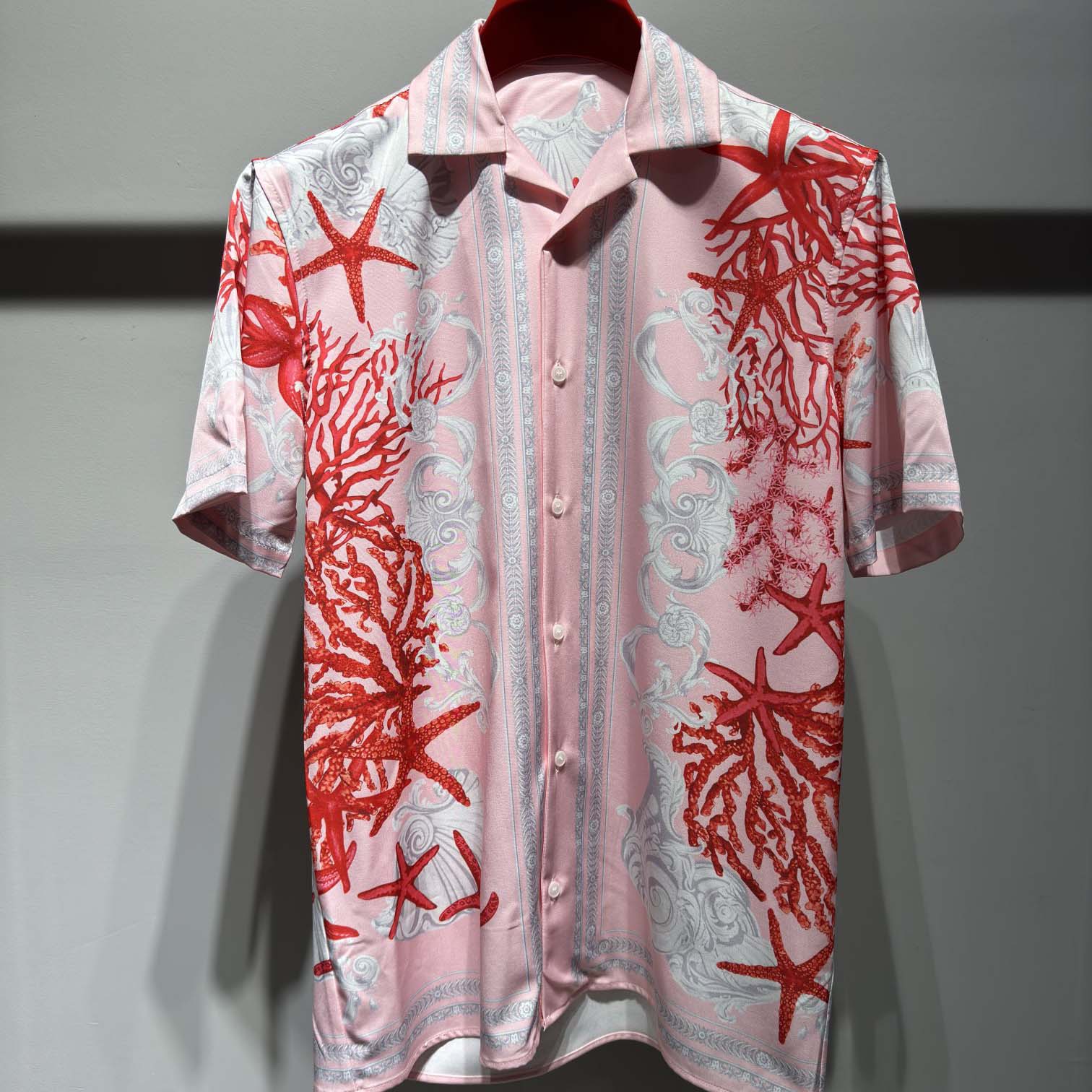 Versace Barocco Sea Silk Shirt  - DesignerGu