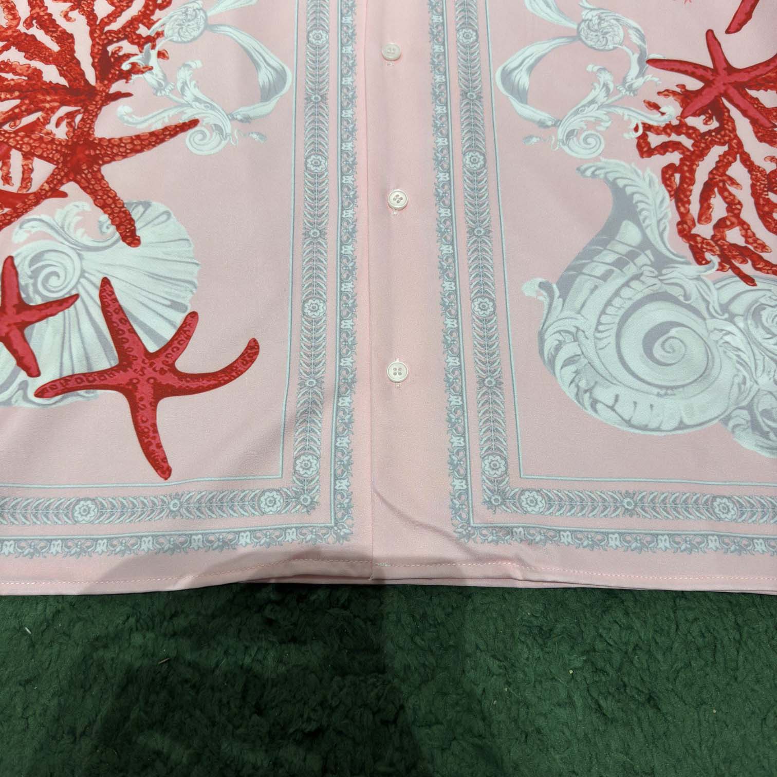 Versace Barocco Sea Silk Shirt  - DesignerGu