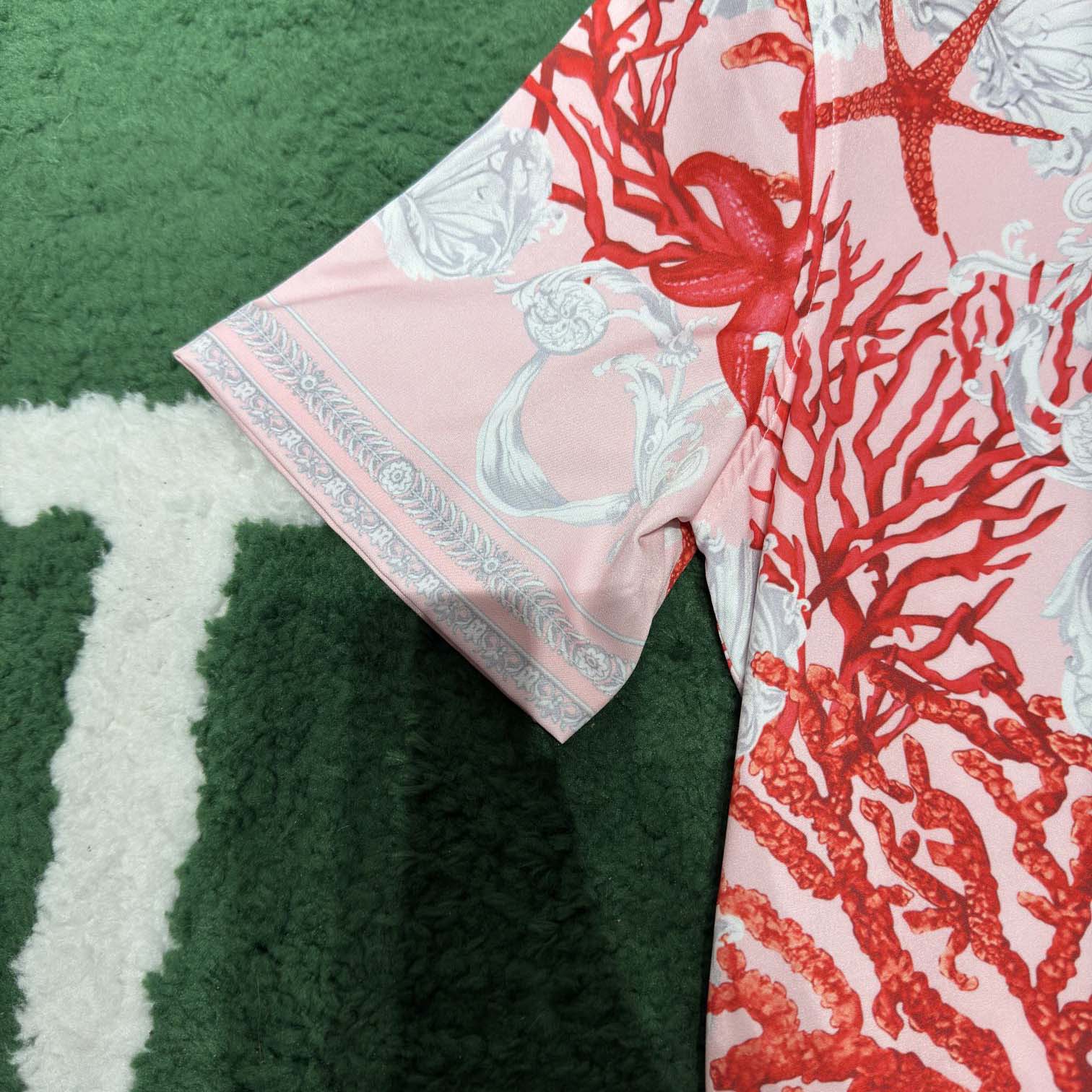 Versace Barocco Sea Silk Shirt  - DesignerGu