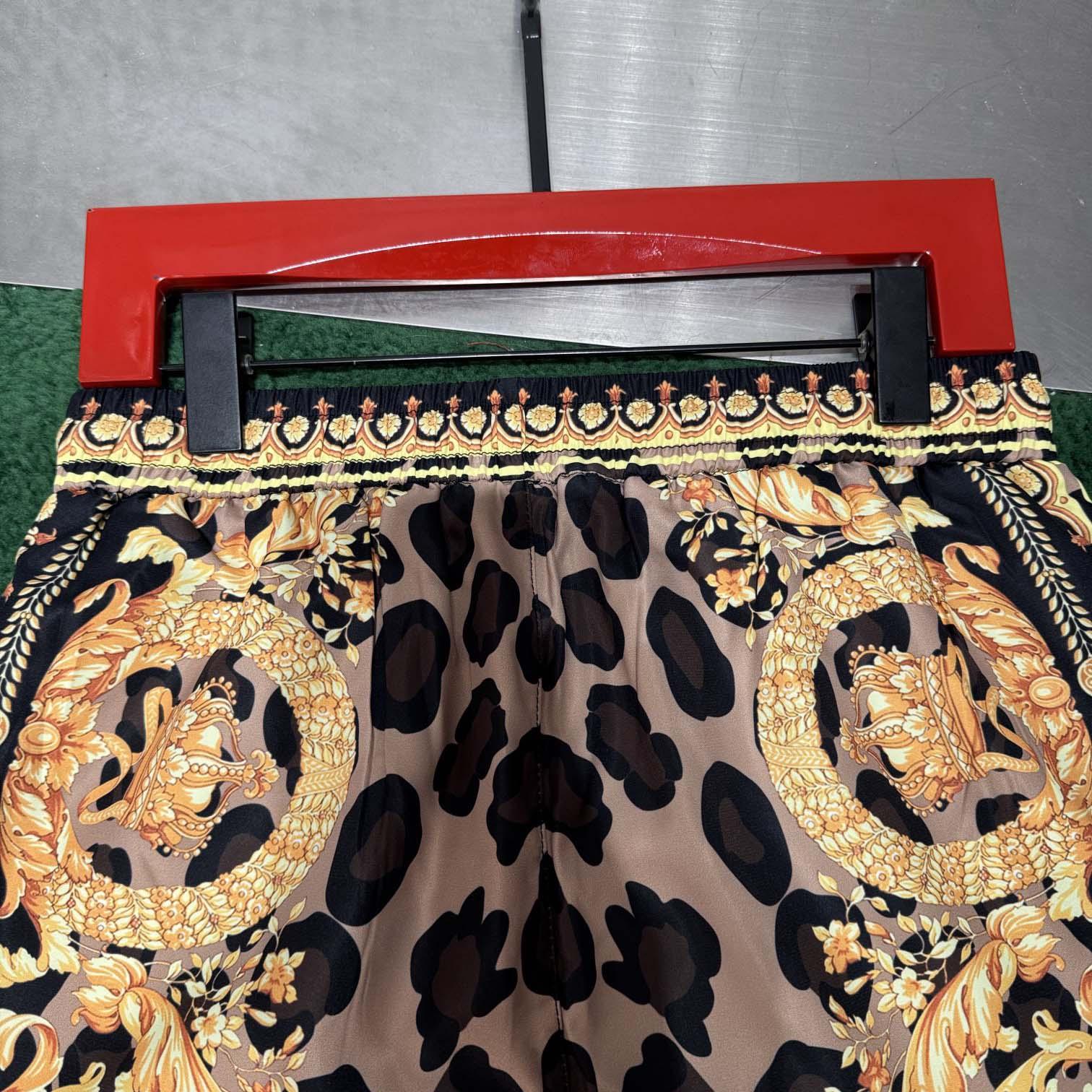 Versace Silk Shorts - DesignerGu