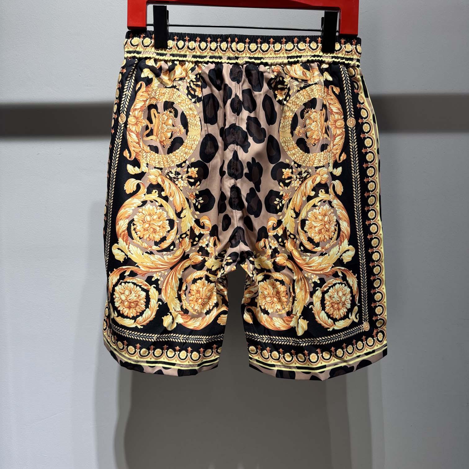 Versace Silk Shorts - DesignerGu
