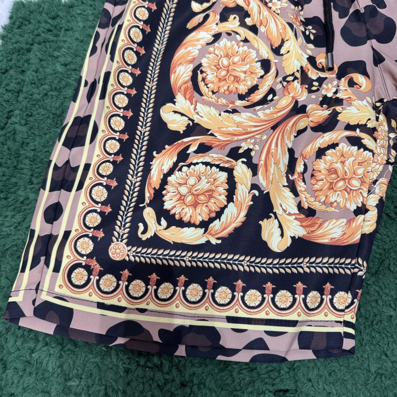 Versace Silk Shorts - DesignerGu