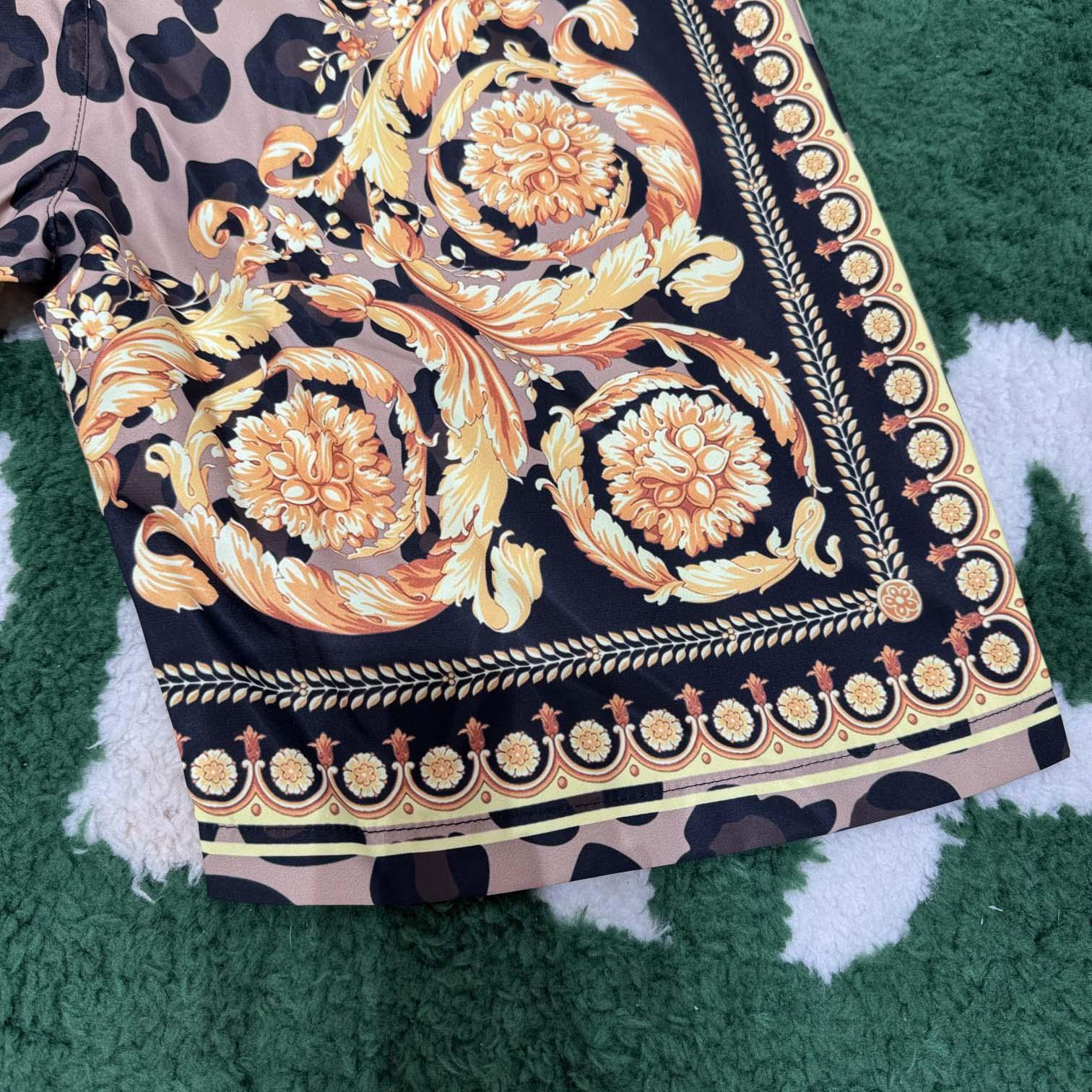 Versace Silk Shorts - DesignerGu