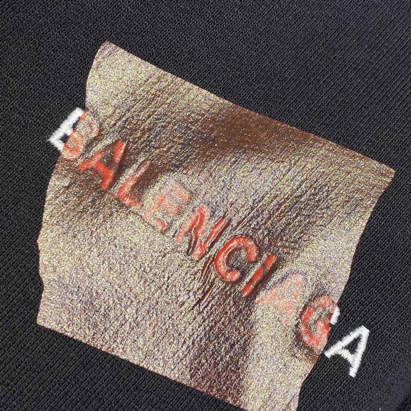 Balenciaga Taped Balenciaga Back Shorts In Faded Black - DesignerGu
