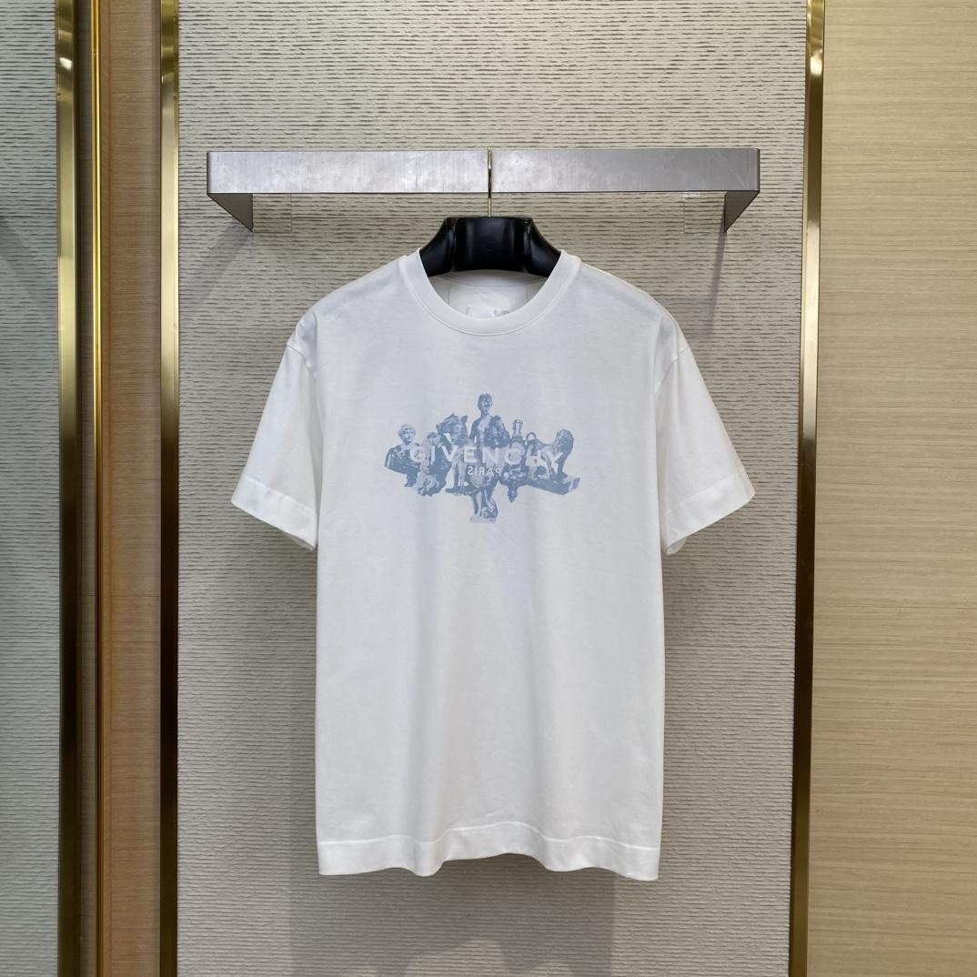 Givenchy Reverse t-shirt in cotton with Hubert objects - DesignerGu