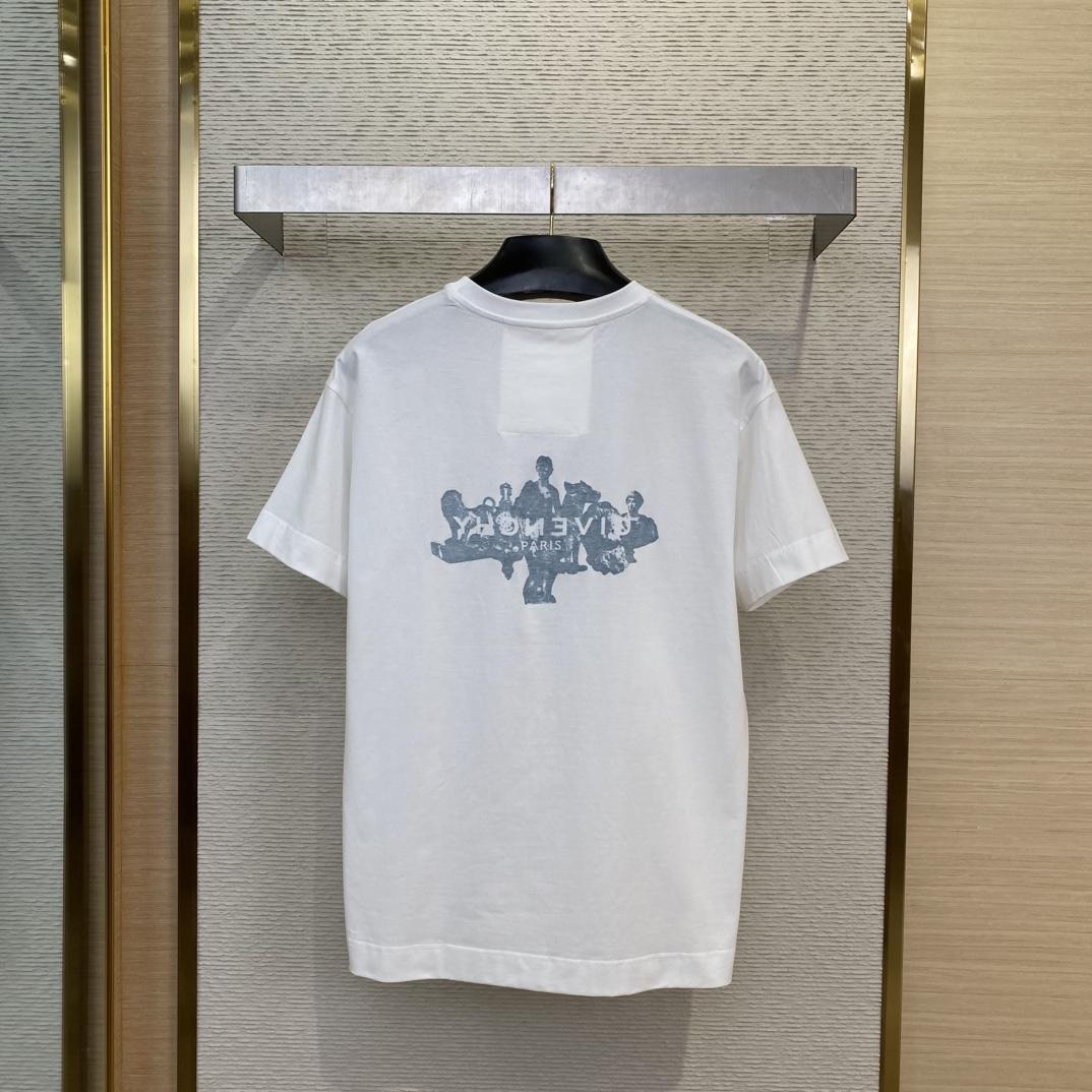 Givenchy Reverse t-shirt in cotton with Hubert objects - DesignerGu