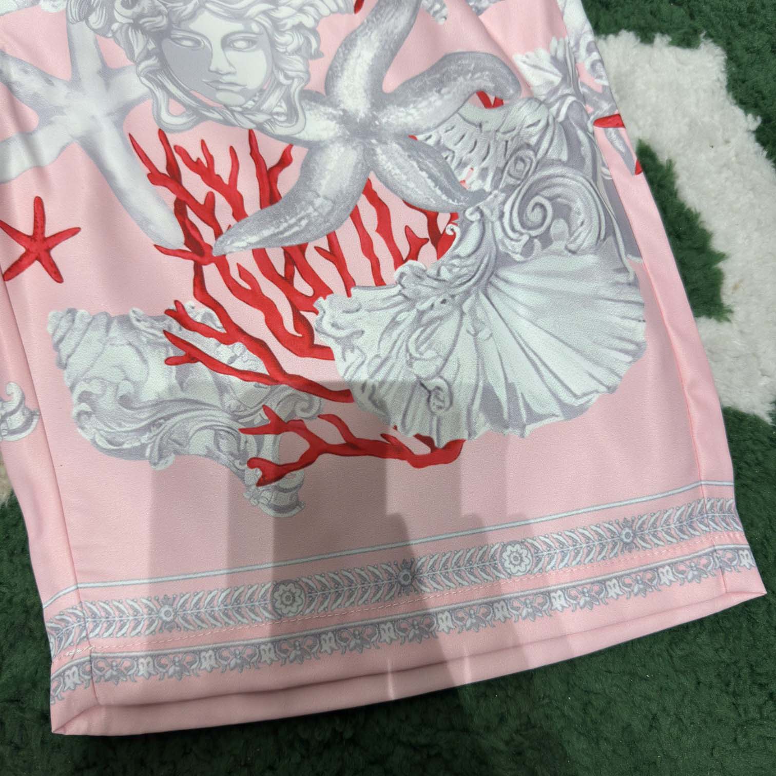 Versace Silk Shorts - DesignerGu