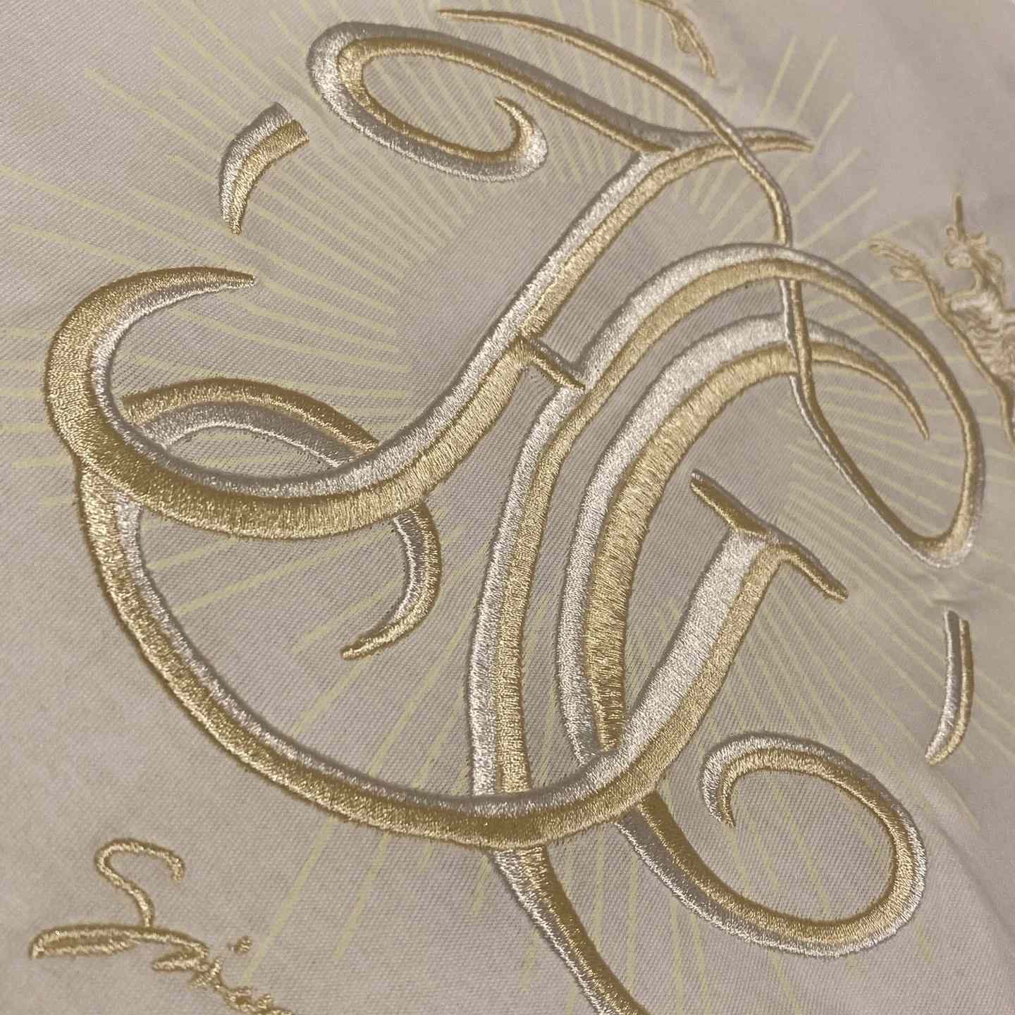 Givenchy T-shirt In Cotton With HG Embroidery - DesignerGu