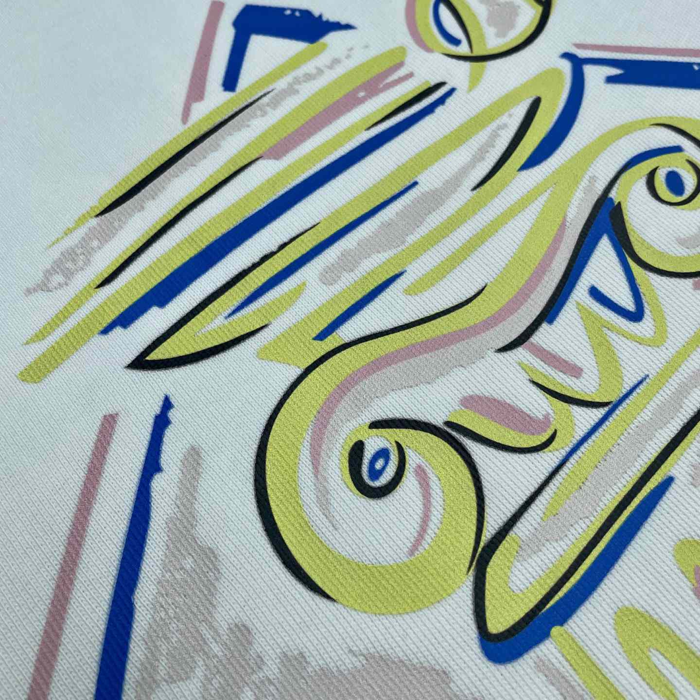 Casablanca White Diamond Column Printed T-Shirt   C952 - DesignerGu