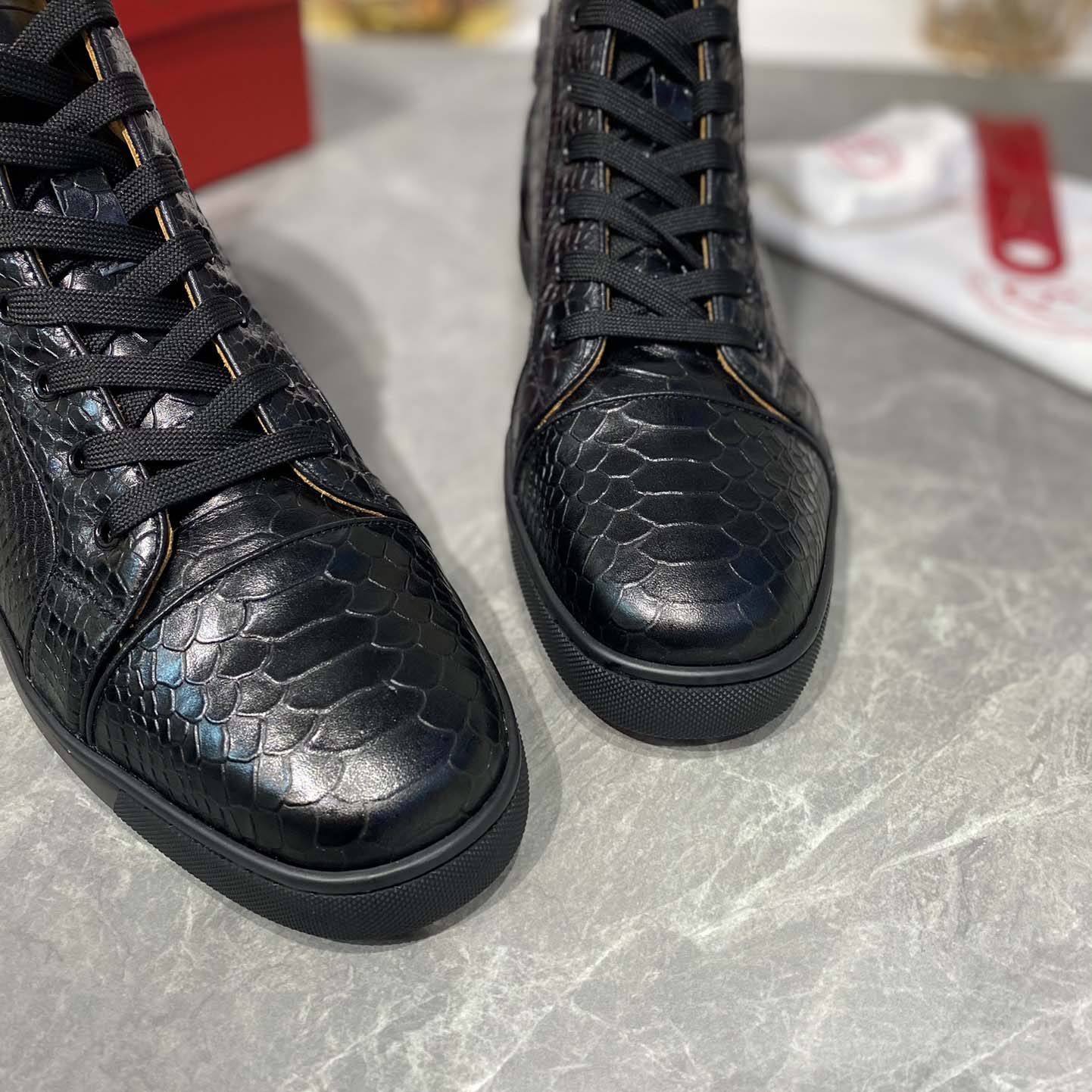 Christian Louboutin High-top Sneakers  - DesignerGu