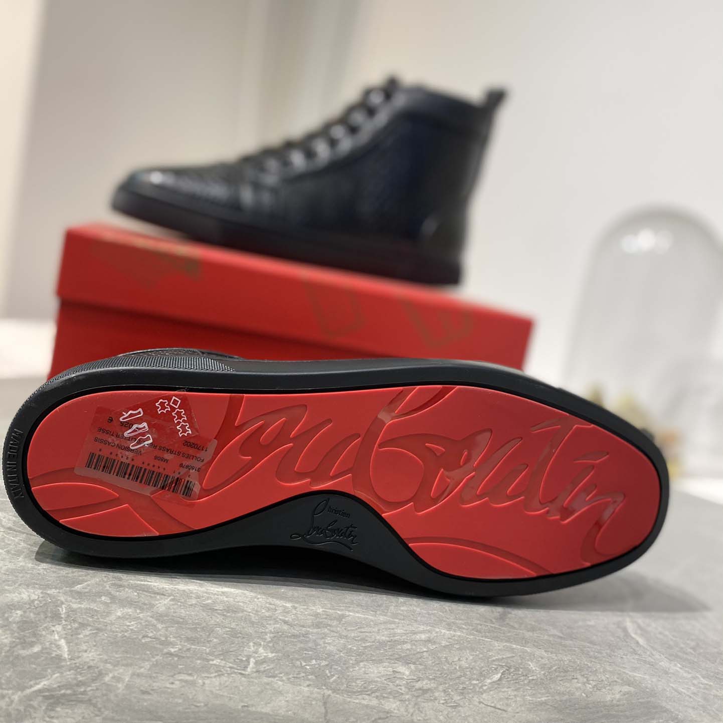 Christian Louboutin High-top Sneakers  - DesignerGu