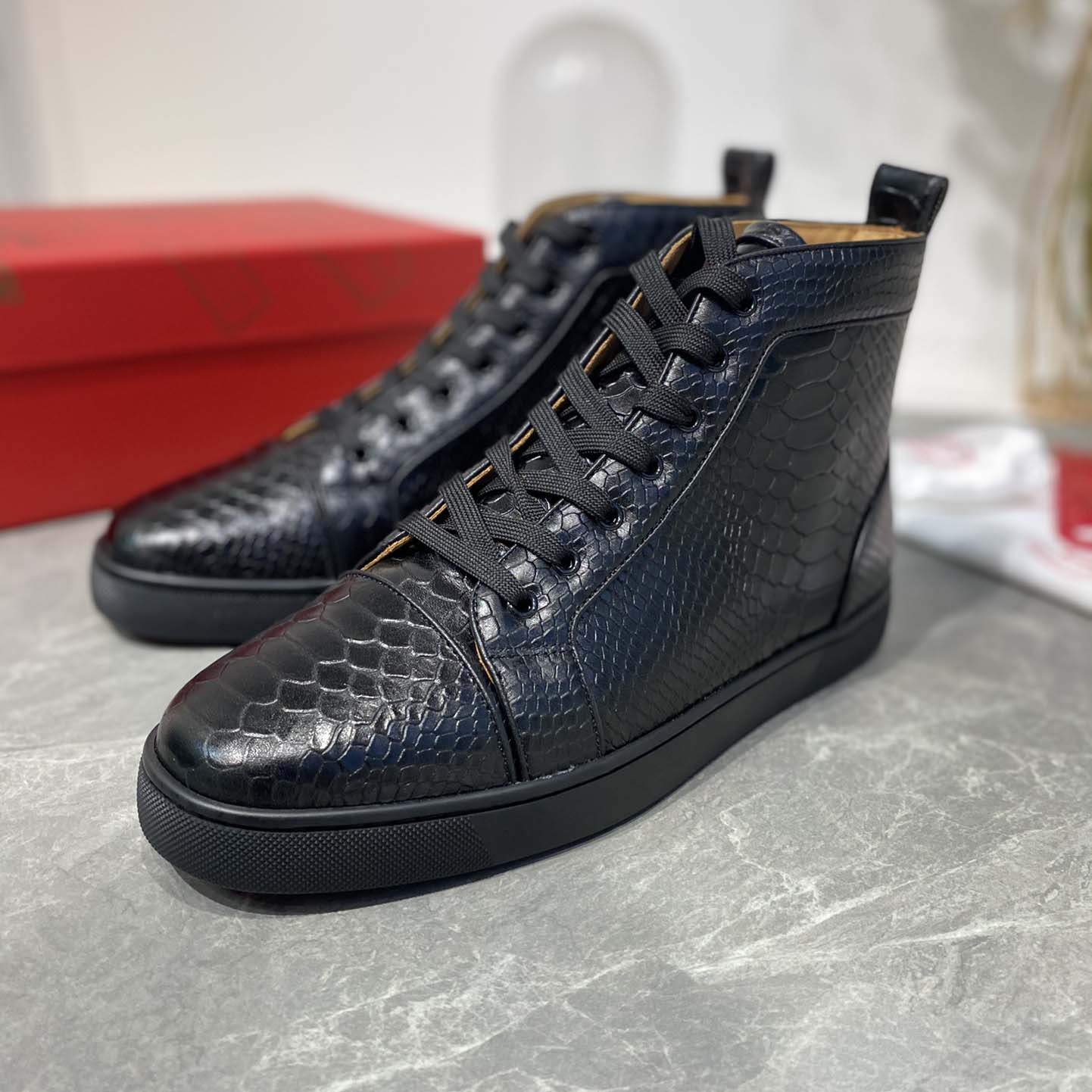 Christian Louboutin High-top Sneakers  - DesignerGu