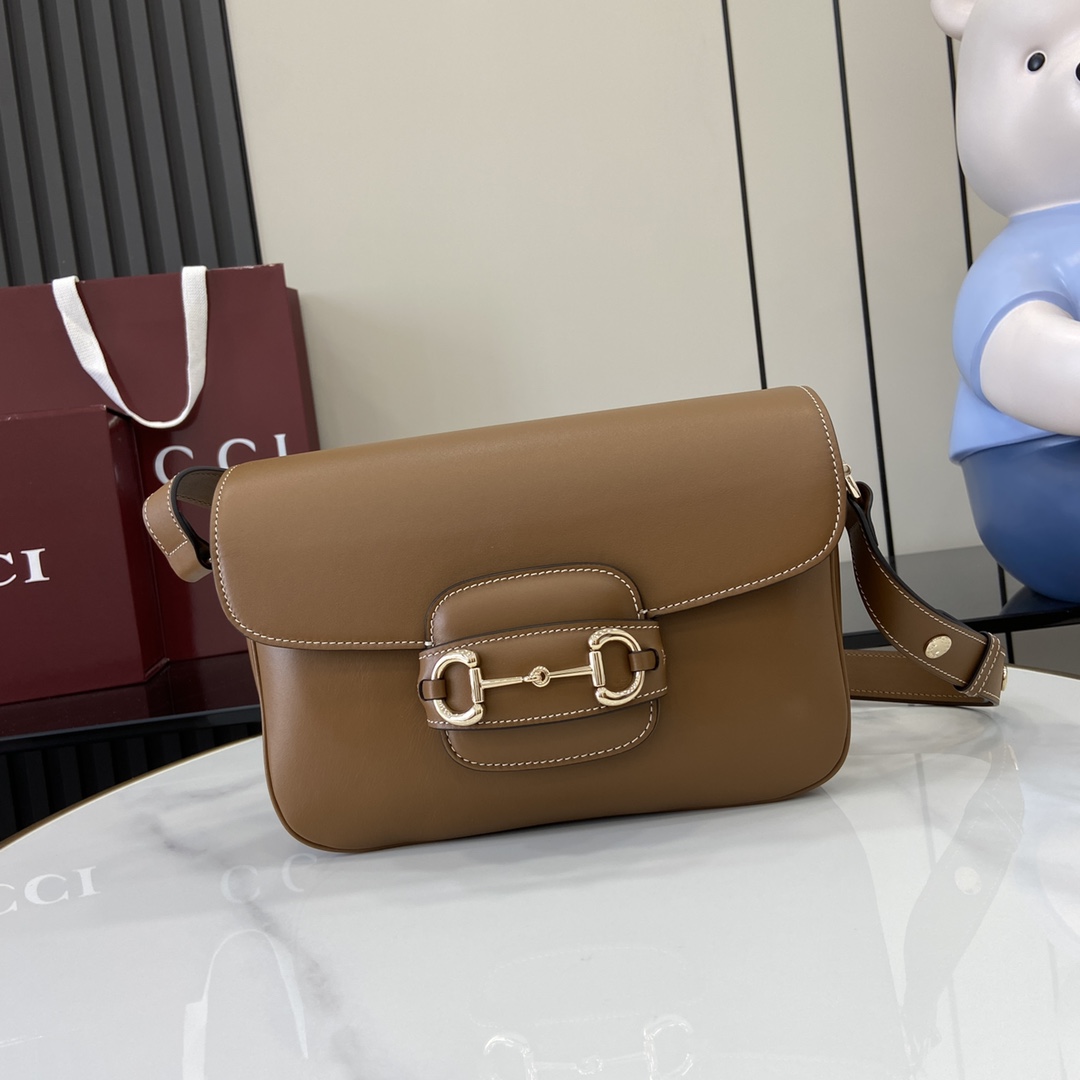 Gucci Horsebit 1955 Soft Small Shoulder Bag - DesignerGu
