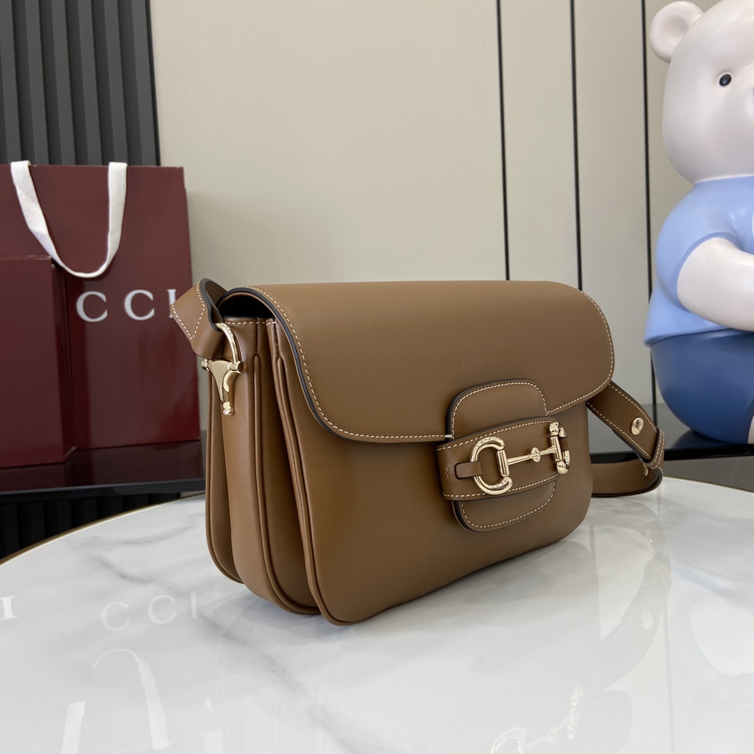 Gucci Horsebit 1955 Soft Small Shoulder Bag - DesignerGu
