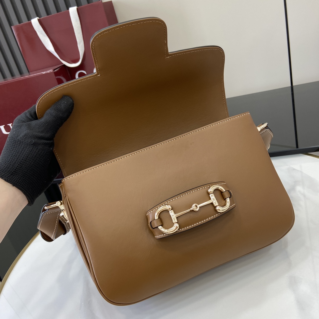 Gucci Horsebit 1955 Soft Small Shoulder Bag - DesignerGu