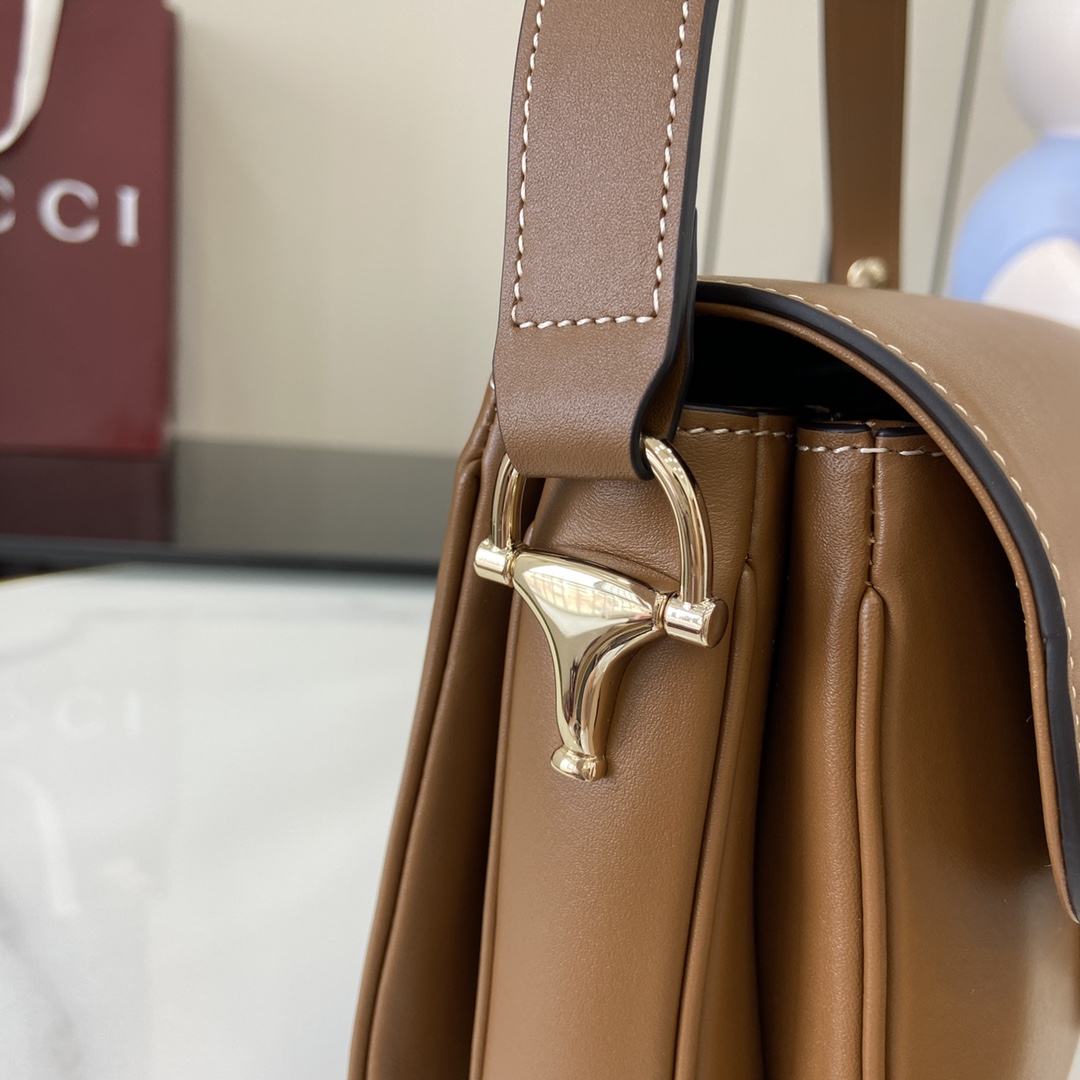 Gucci Horsebit 1955 Soft Small Shoulder Bag - DesignerGu