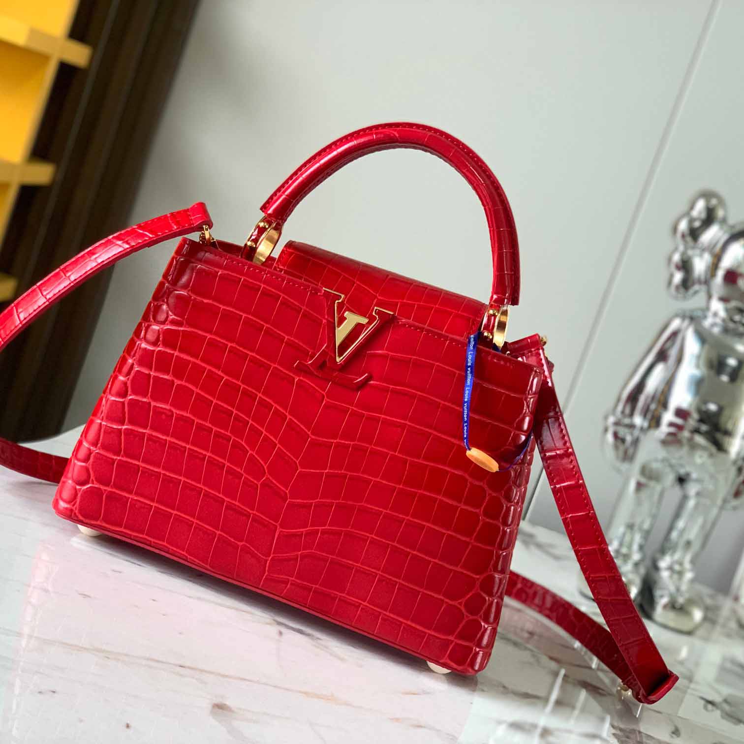 Louis Vuitton Capucines BB   N92173 (27 x 18x9cm) - DesignerGu