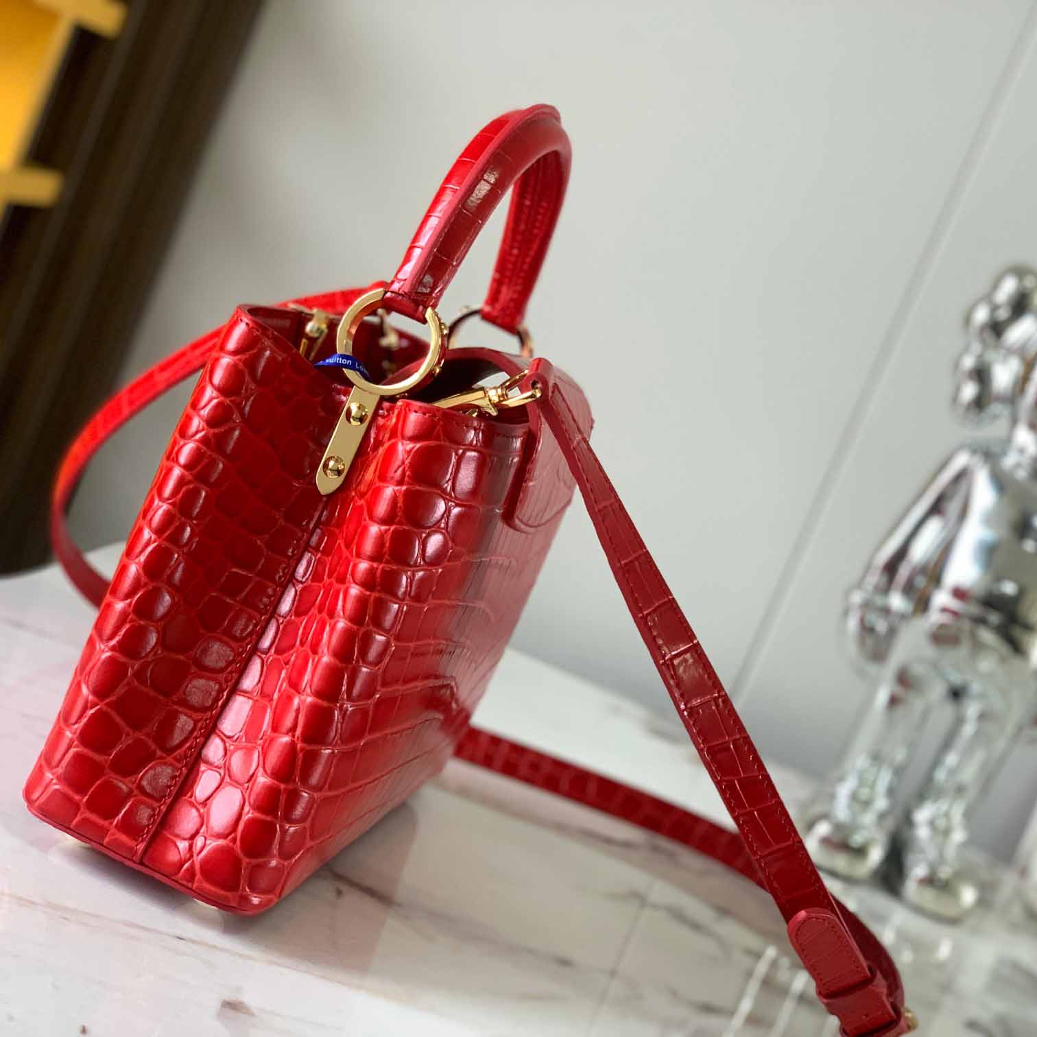 Louis Vuitton Capucines BB   N92173 (27 x 18x9cm) - DesignerGu