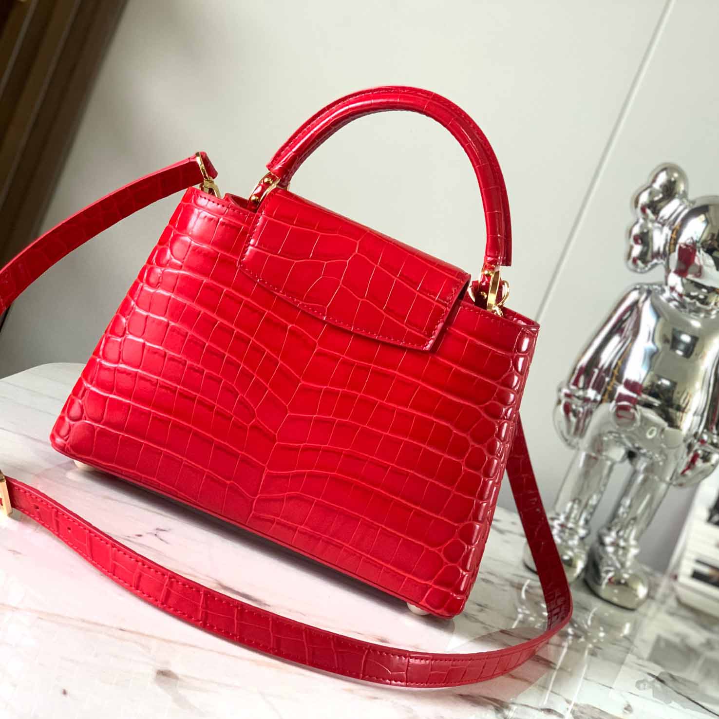 Louis Vuitton Capucines BB   N92173 (27 x 18x9cm) - DesignerGu