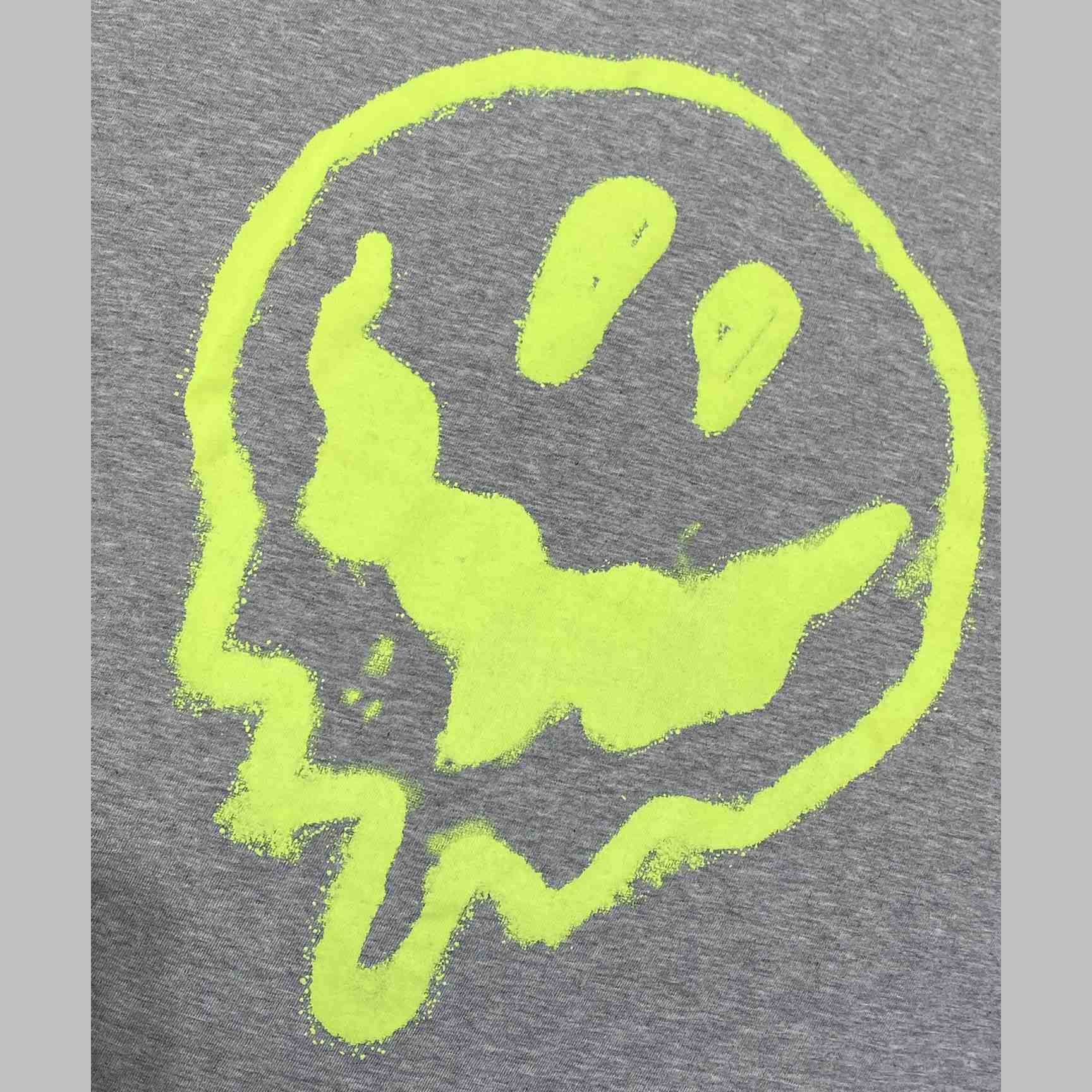 Balenciaga Hi There + Dripley Sleeveless T-Shirt In Heather Grey - DesignerGu