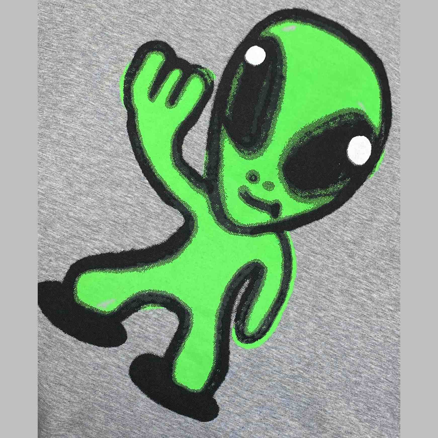 Balenciaga Hi There + Dripley Sleeveless T-Shirt In Heather Grey - DesignerGu