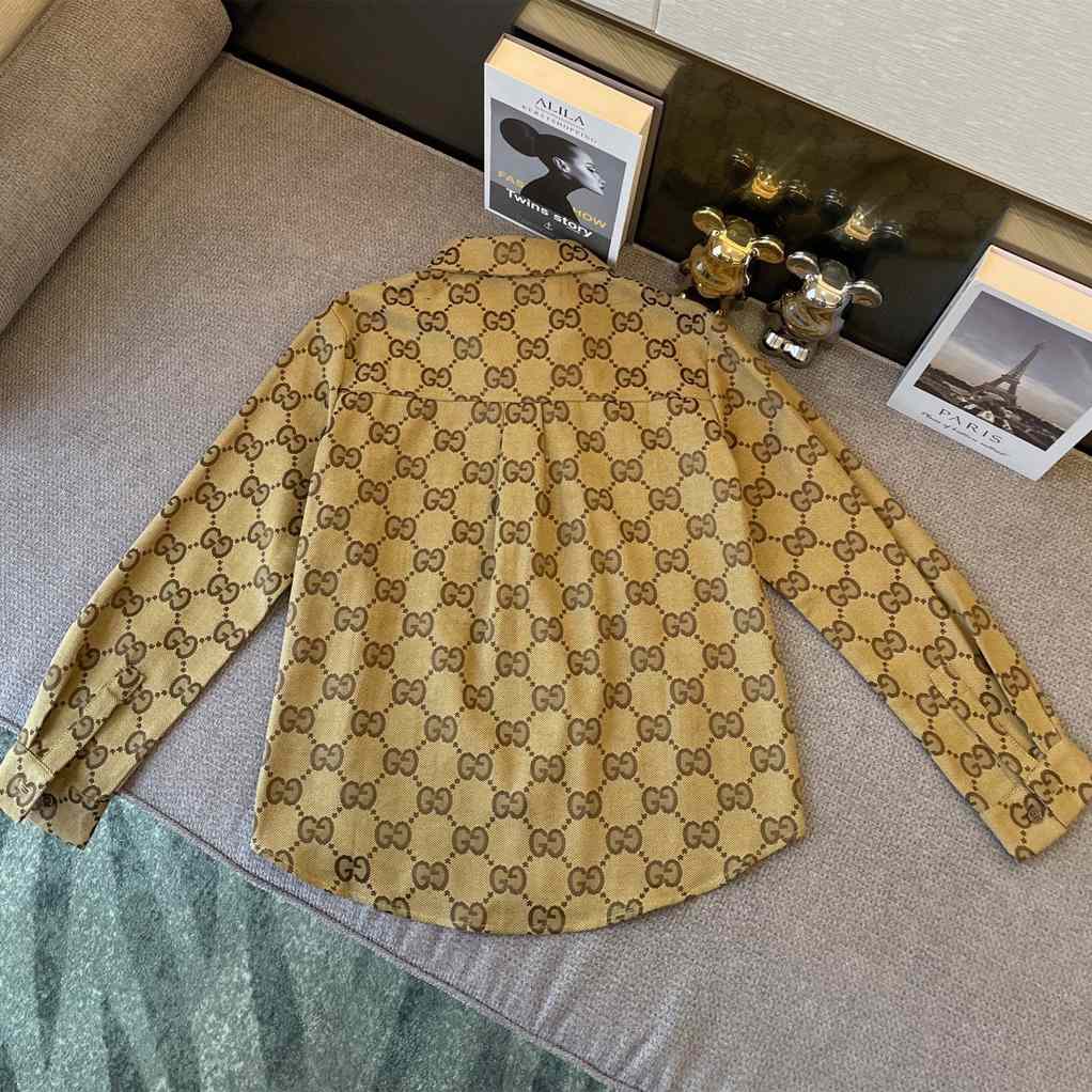 Gucci Maxi GG canvas shirt - DesignerGu
