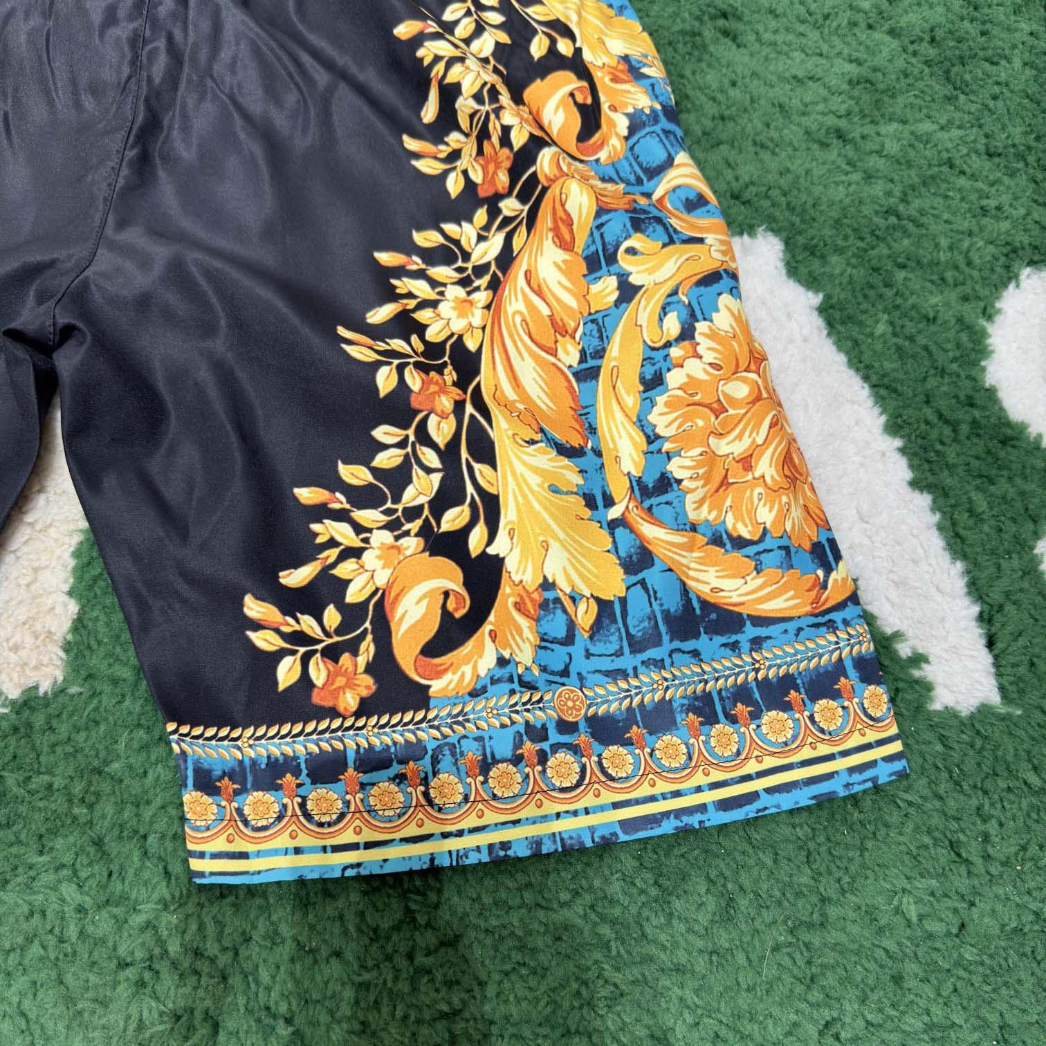 Versace Silk Shorts - DesignerGu