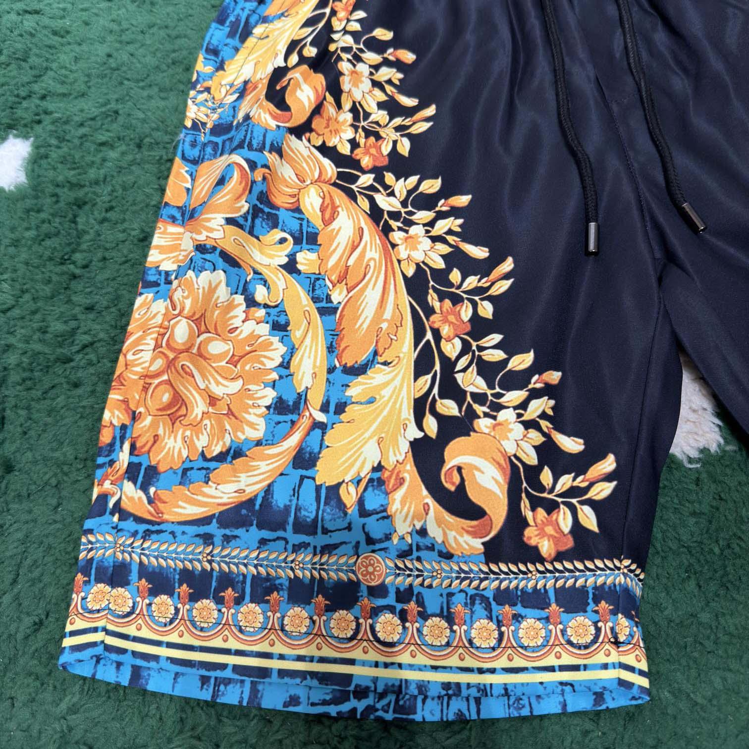 Versace Silk Shorts - DesignerGu