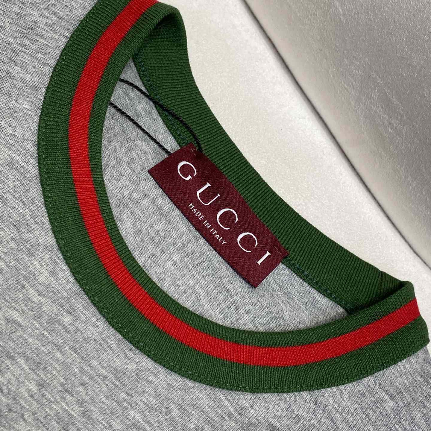 Gucci Jersey T-shirt With Web - DesignerGu