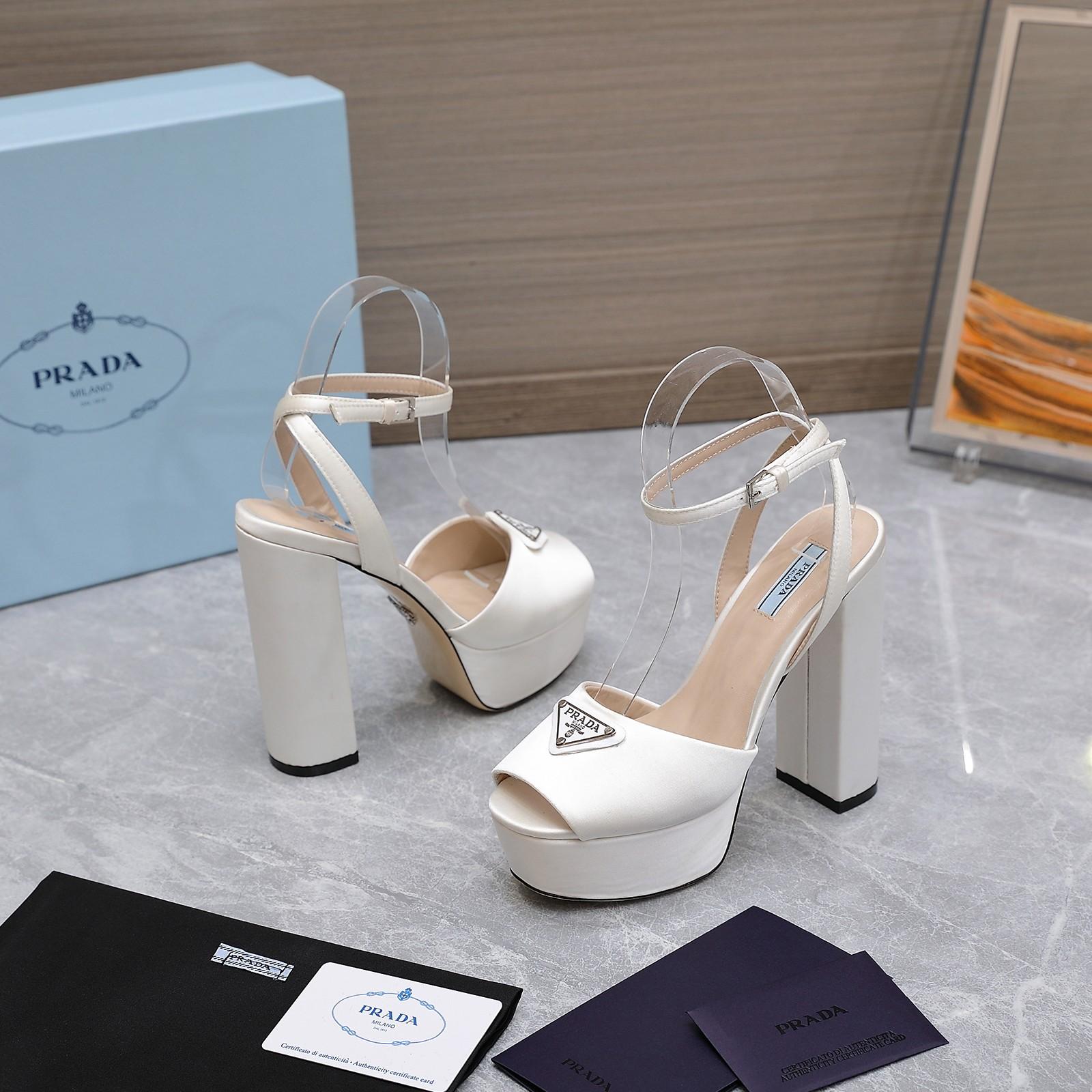 Prada Patent Platform Sanda  13cm - DesignerGu