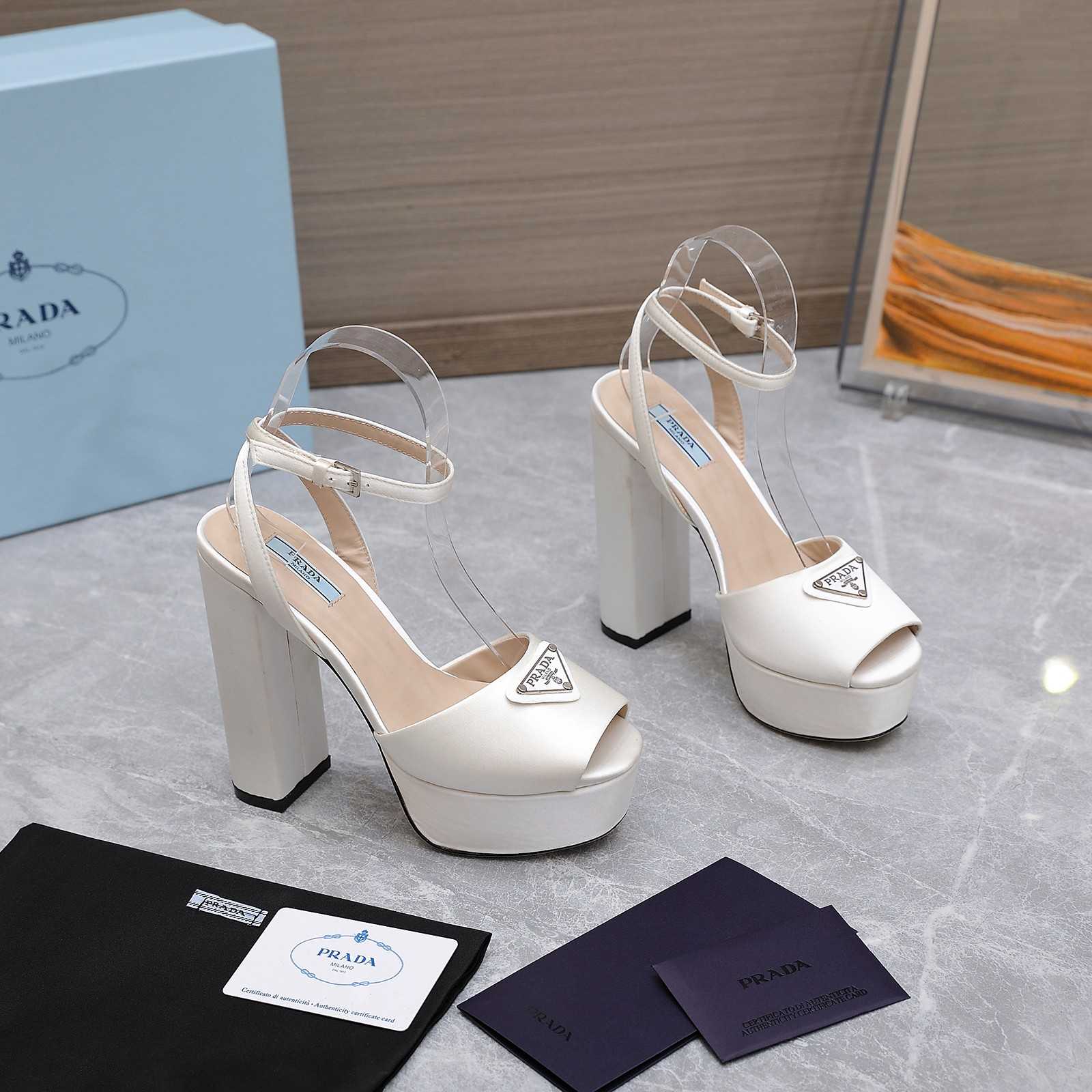 Prada Patent Platform Sanda  13cm - DesignerGu