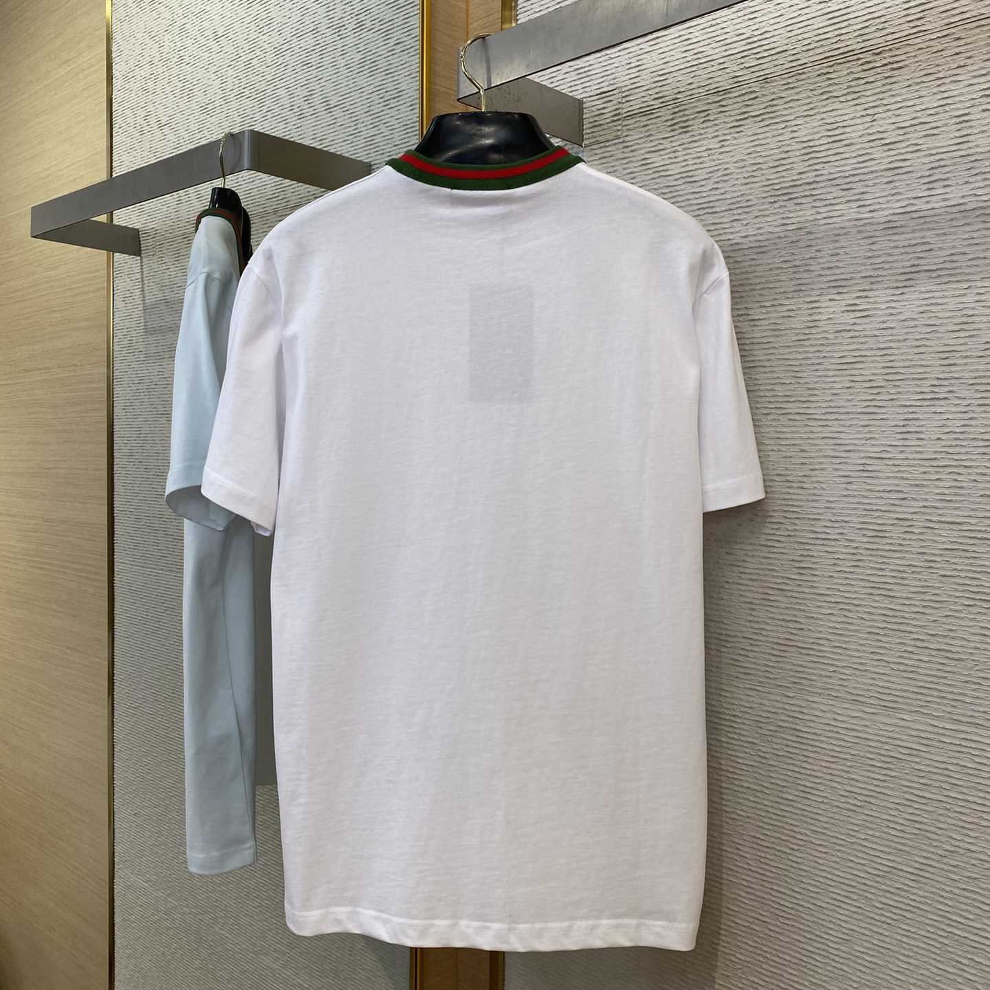 Gucci Jersey T-shirt With Web - DesignerGu