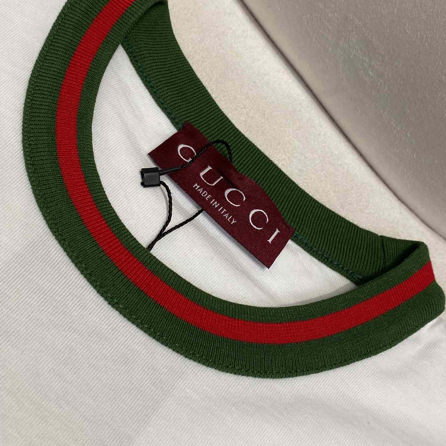 Gucci Jersey T-shirt With Web - DesignerGu