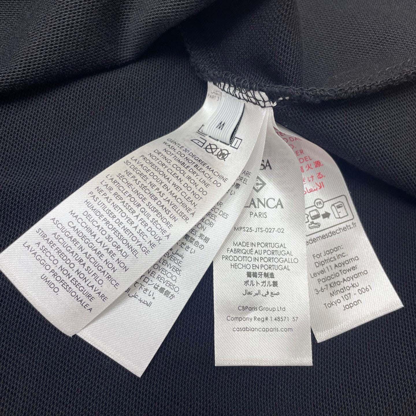 Casablanca printed T-shirt   C949 - DesignerGu