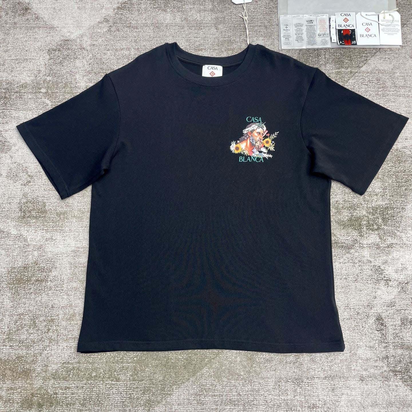 Casablanca printed T-shirt   C949 - DesignerGu