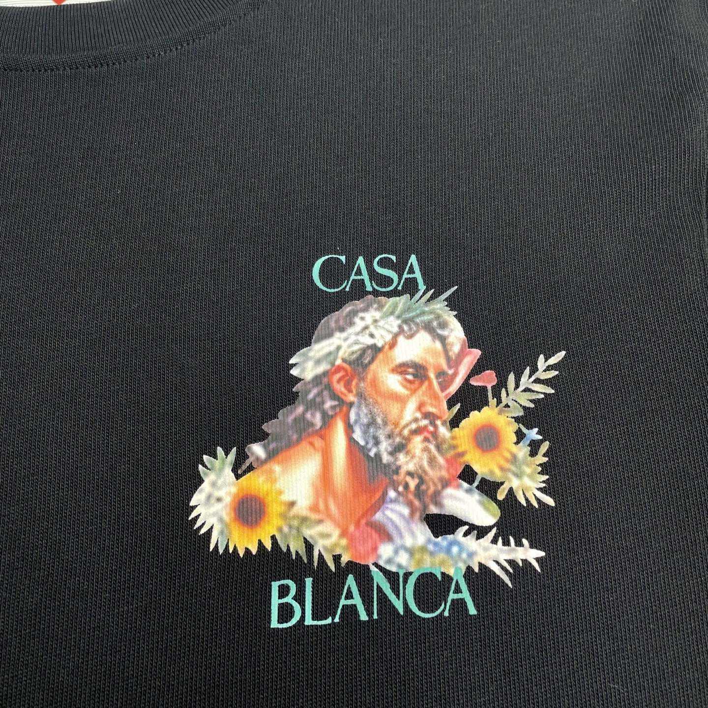 Casablanca printed T-shirt   C949 - DesignerGu