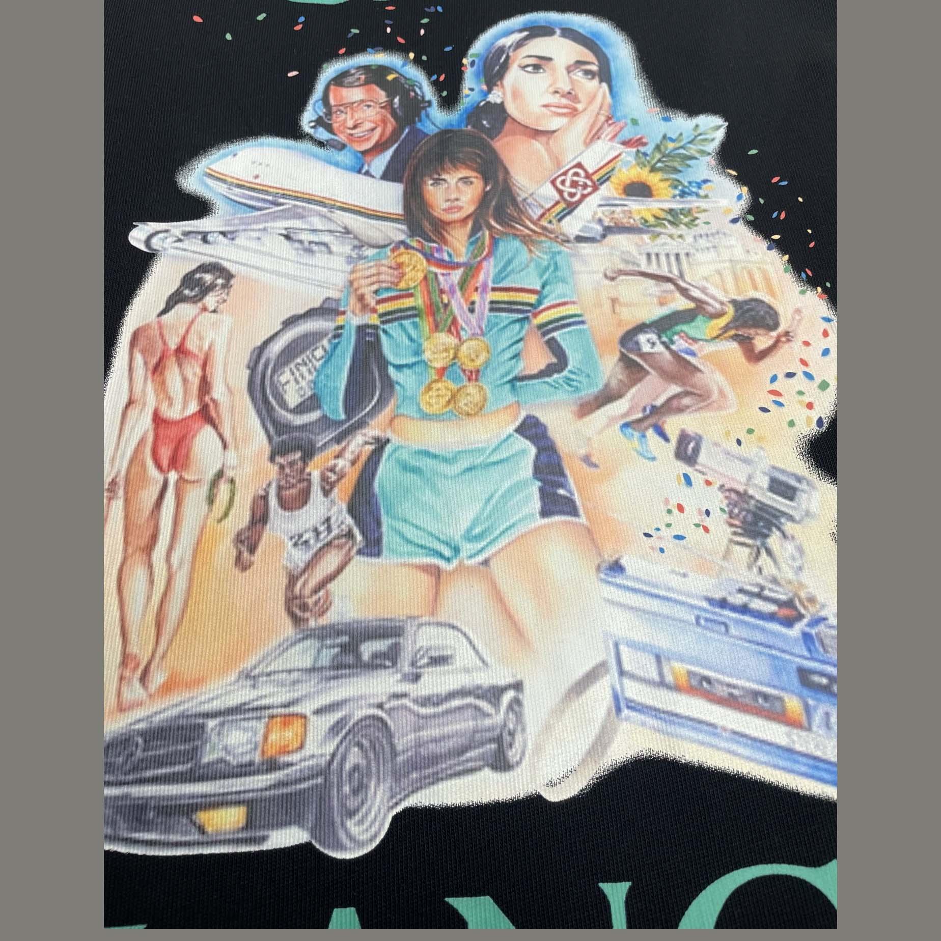 Casablanca printed T-shirt   C949 - DesignerGu