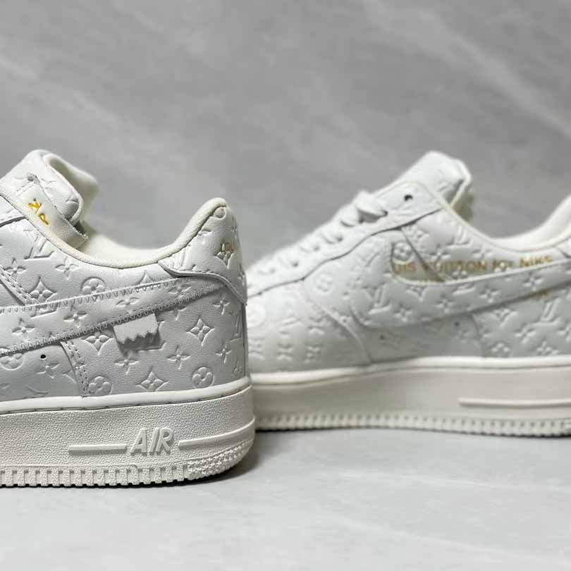Louis Vuitton X Nike Air Force 1 Sneaker In White - DesignerGu