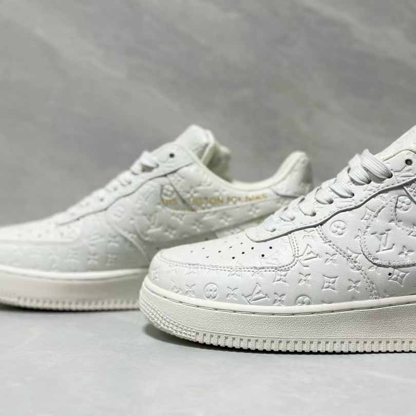 Louis Vuitton X Nike Air Force 1 Sneaker In White - DesignerGu