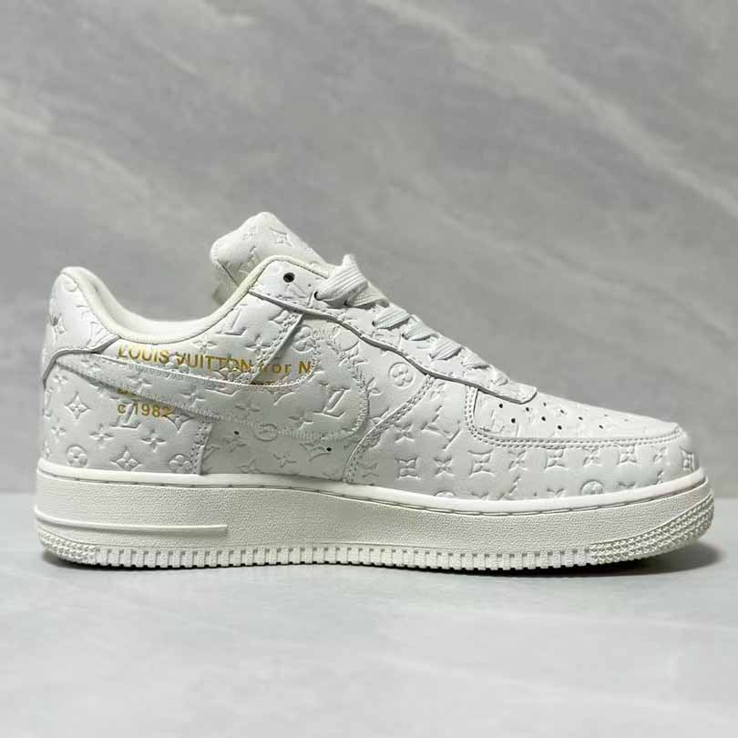 Louis Vuitton X Nike Air Force 1 Sneaker In White - DesignerGu