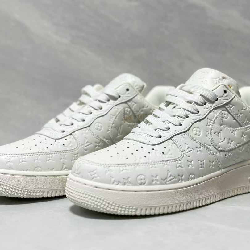 Louis Vuitton X Nike Air Force 1 Sneaker In White - DesignerGu