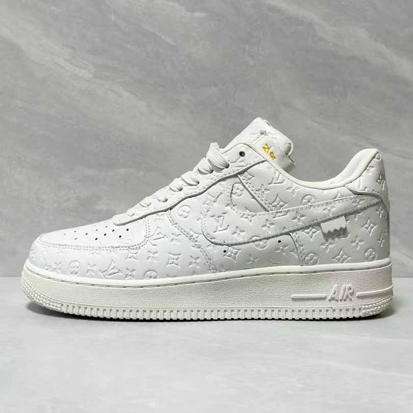 Louis Vuitton X Nike Air Force 1 Sneaker In White - DesignerGu