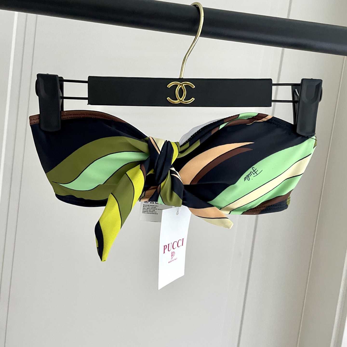 Pucci Iride-Print Crop Top And Leggings - DesignerGu